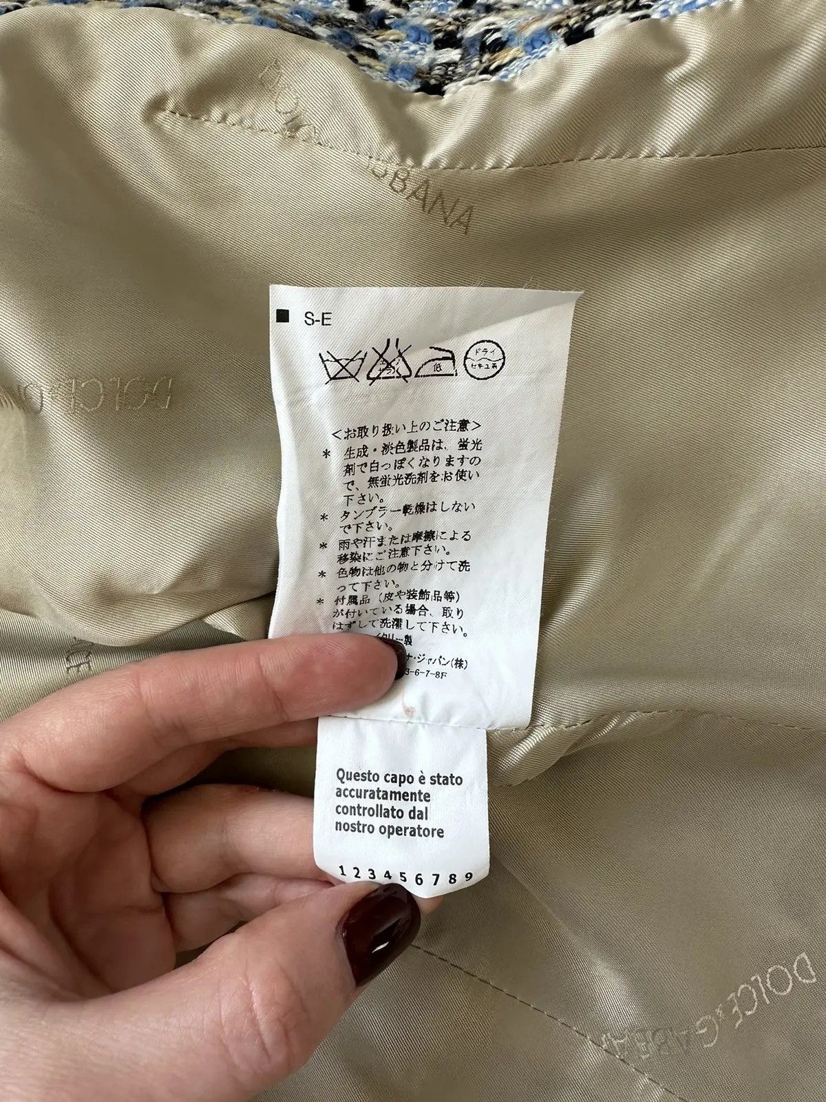 Dolce & Gabbana Dolce & Gabbana Archiv Blazer Jacket Designer Womens Size S / US 4 / IT 40 - 13 Thumbnail