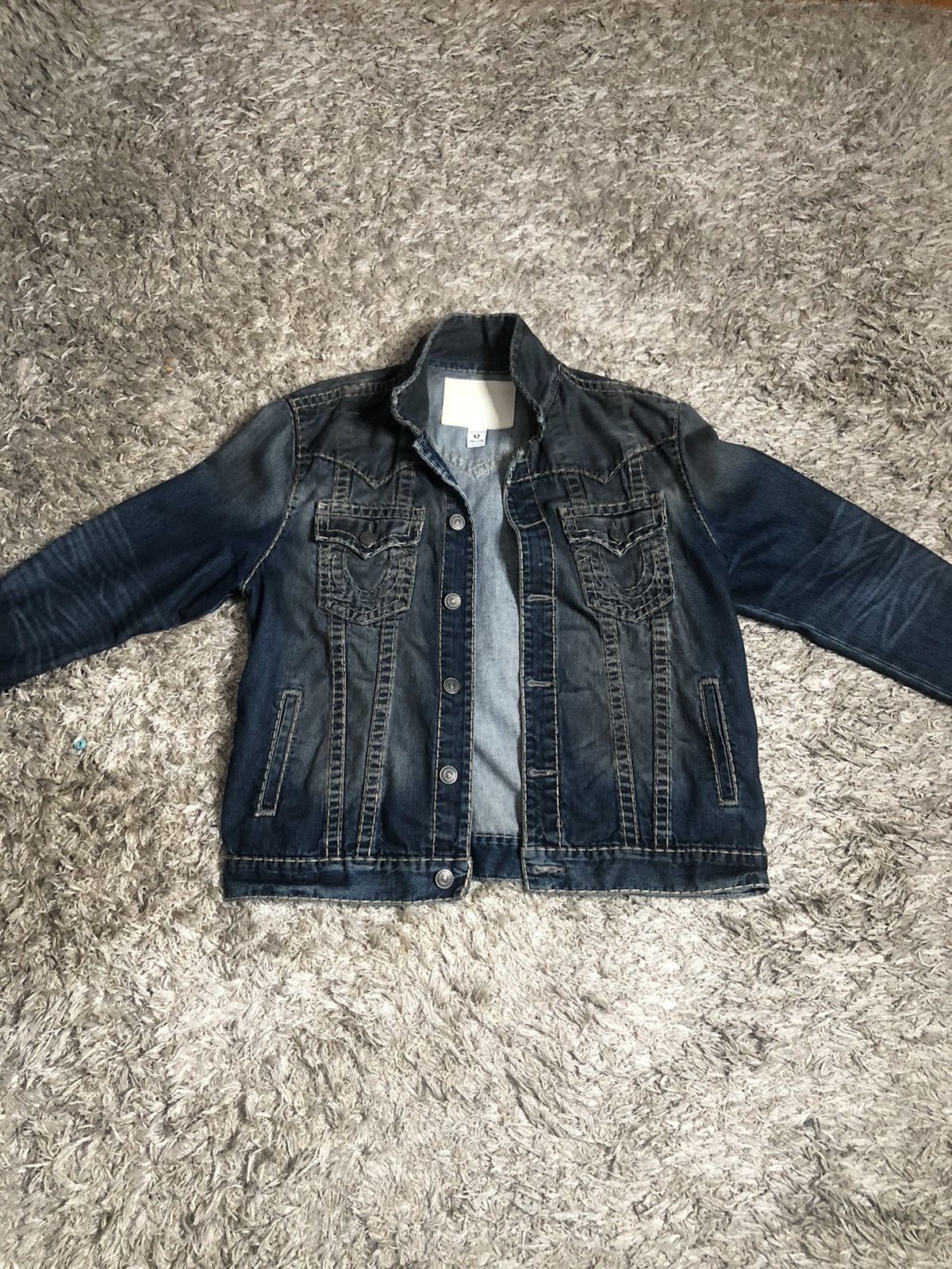 image of True Religion Jean Jacket in Blue, Men's (Size 2XL)