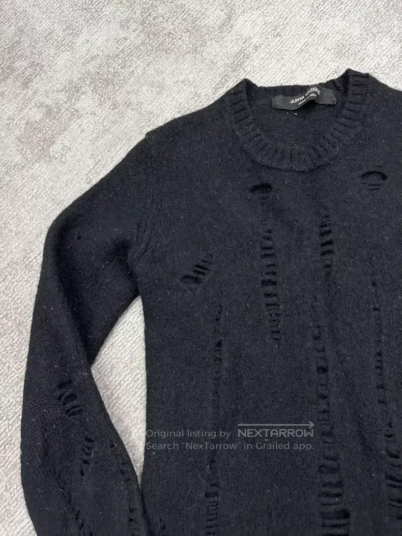 Junya Watanabe Junya Watanabe Destroyed Wool Sweater Size S / US 4 / IT 40 - 2 Thumbnail