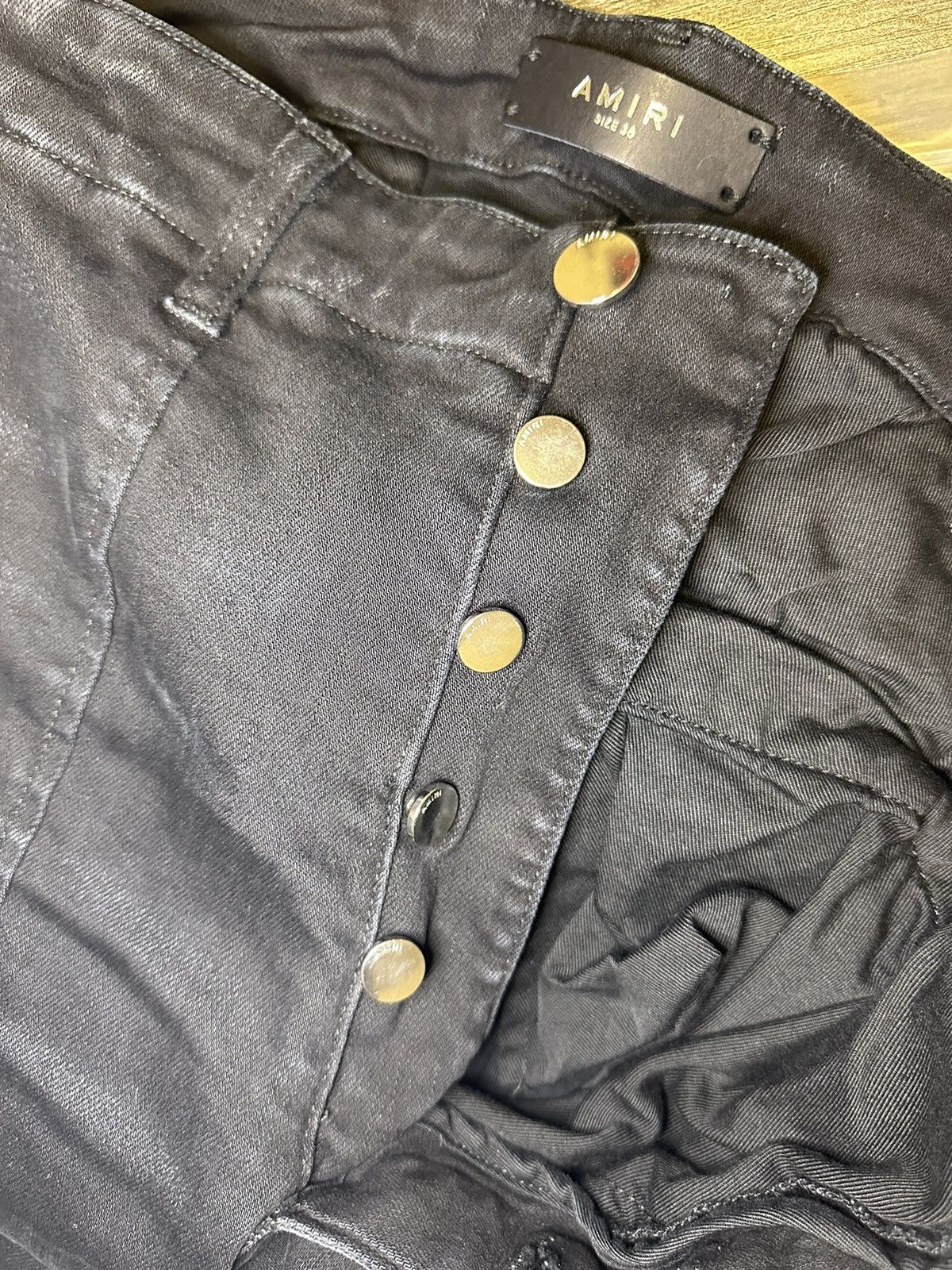 Amiri AMIRI Black Tactical Cargo Jeans Retails at $1300 Size US 36 / EU 52 - 9 Thumbnail
