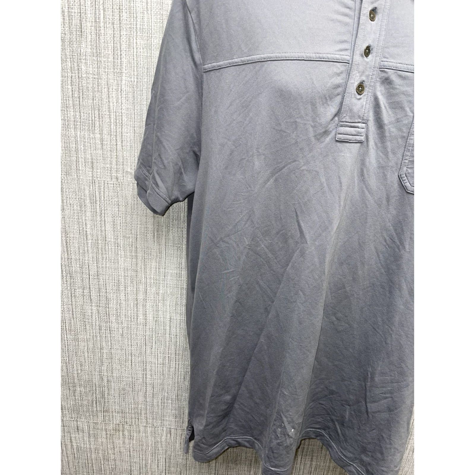 Vintage Travis Matthew Grey Golf Polo Mens L Blue Golf Polo Mens L Size US L / EU 52-54 / 3 - 4 Thumbnail