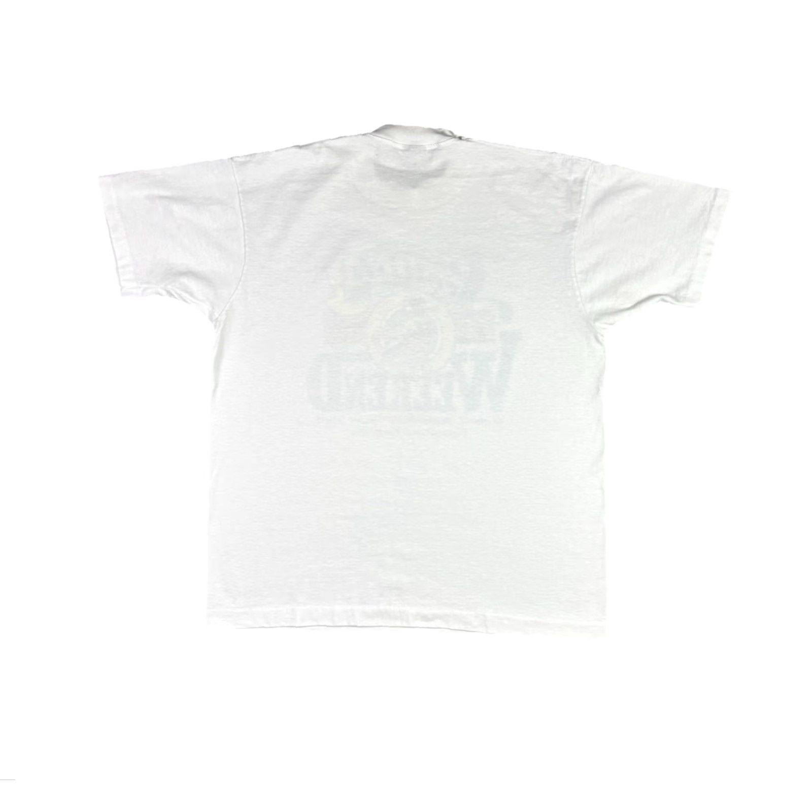 Fruit Of The Loom VINTAGE Kentucky Scottish Weekend T Shirt Promo Art Single Stitch L White 90s Fruit of the Loom Mens Size US L / EU 52-54 / 3 - 2 Thumbnail