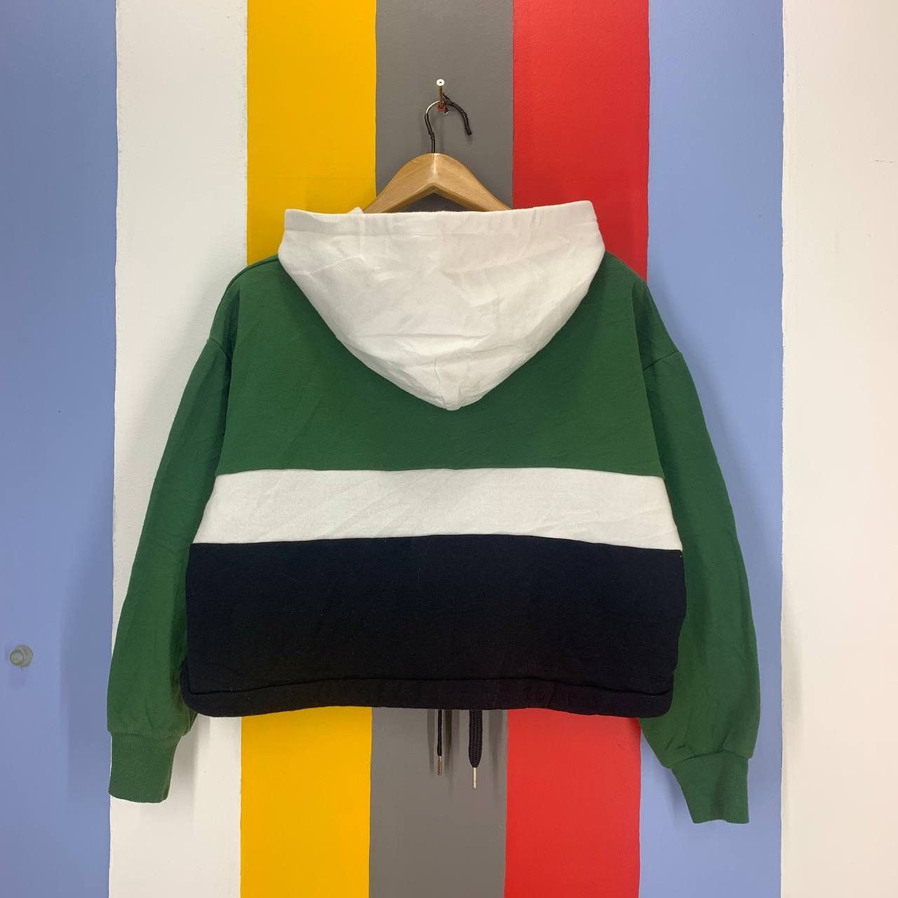 Kangol KANGOL SPORT Women Crop Top Hoodie #2148/18 Size L / US 10 / IT 46 - 8 Thumbnail