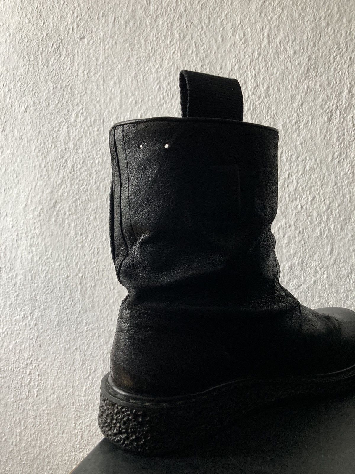 Rick Owens F/W 09 "CRUST" Blistered Lamb Leather Cargo Creeper IT43,5 Size US 10.5 / EU 43-44 - 16 Thumbnail