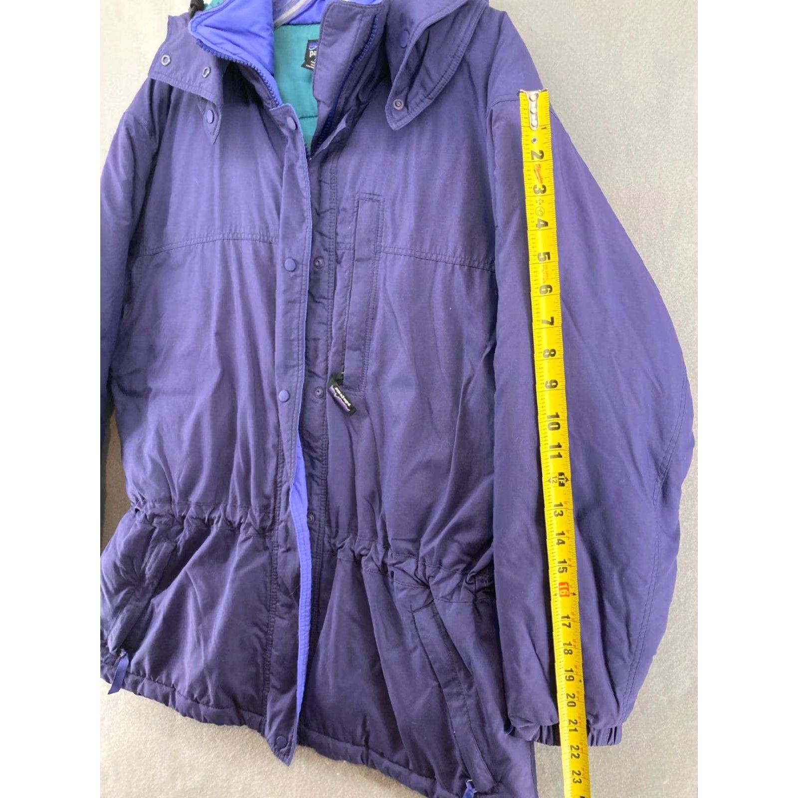 Patagonia VINTAGE Patagonia Womens Coat Medium Purple Parka Hooded Zipper Pocket 90s Parka Women M Purple Patagonia Coat Hooded Zipper Pocket 90s Vintage Size M / US 6-8 / IT 42-44 - 4 Thumbnail