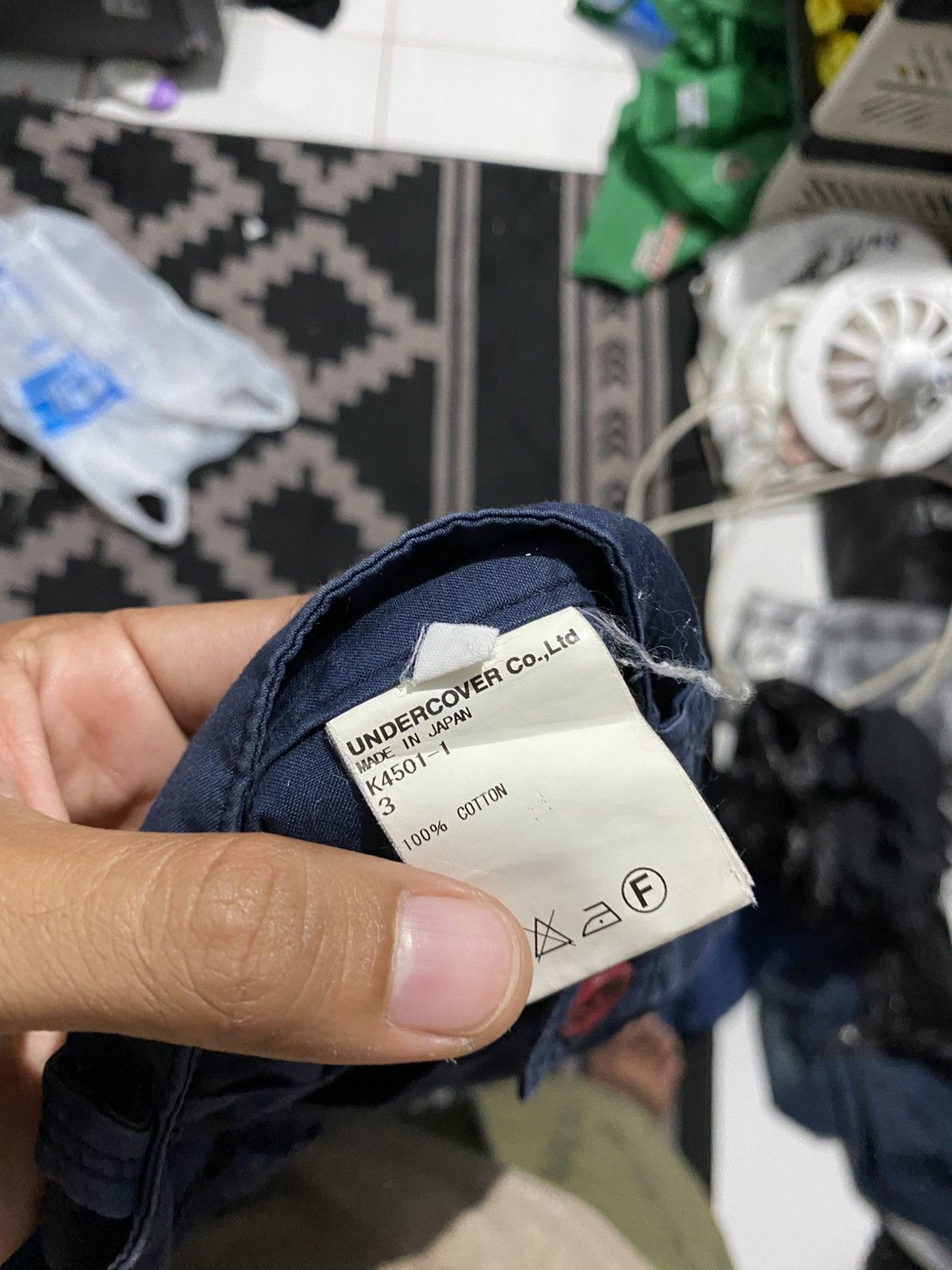 Jun Takahashi × Undercover SS13 midle finger pants Size US 30 / EU 46 - 9 Thumbnail
