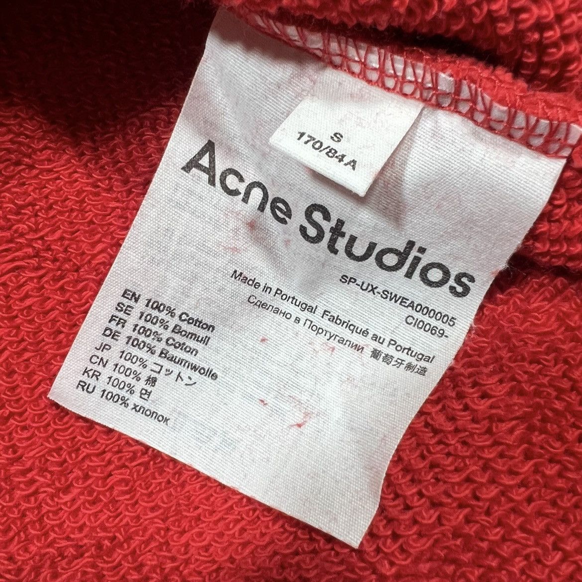 Acne Studios Acne Studios Phone Hoodie Size US S / EU 44-46 / 1 - 6 Thumbnail