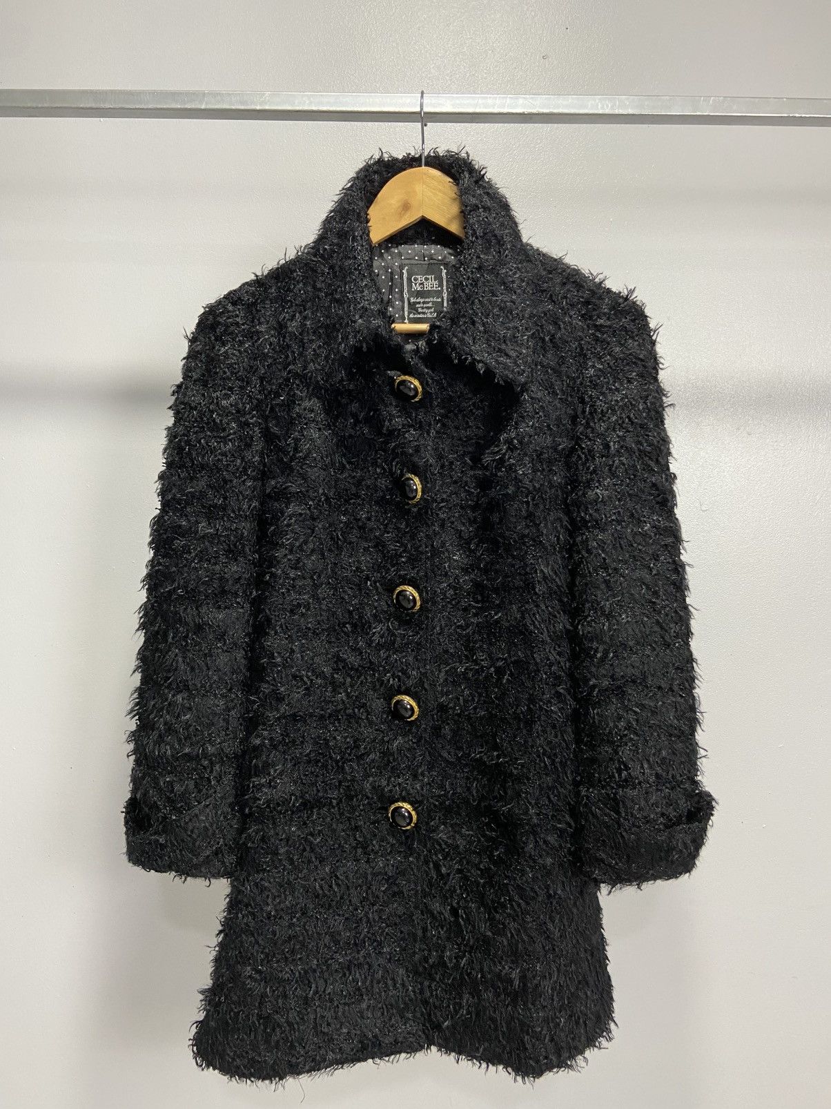 Designer × Japanese Brand × Vintage CECIL Mc BEE Mohair Jacket made in japan Size M / US 6-8 / IT 42-44 - 1 Thumbnail