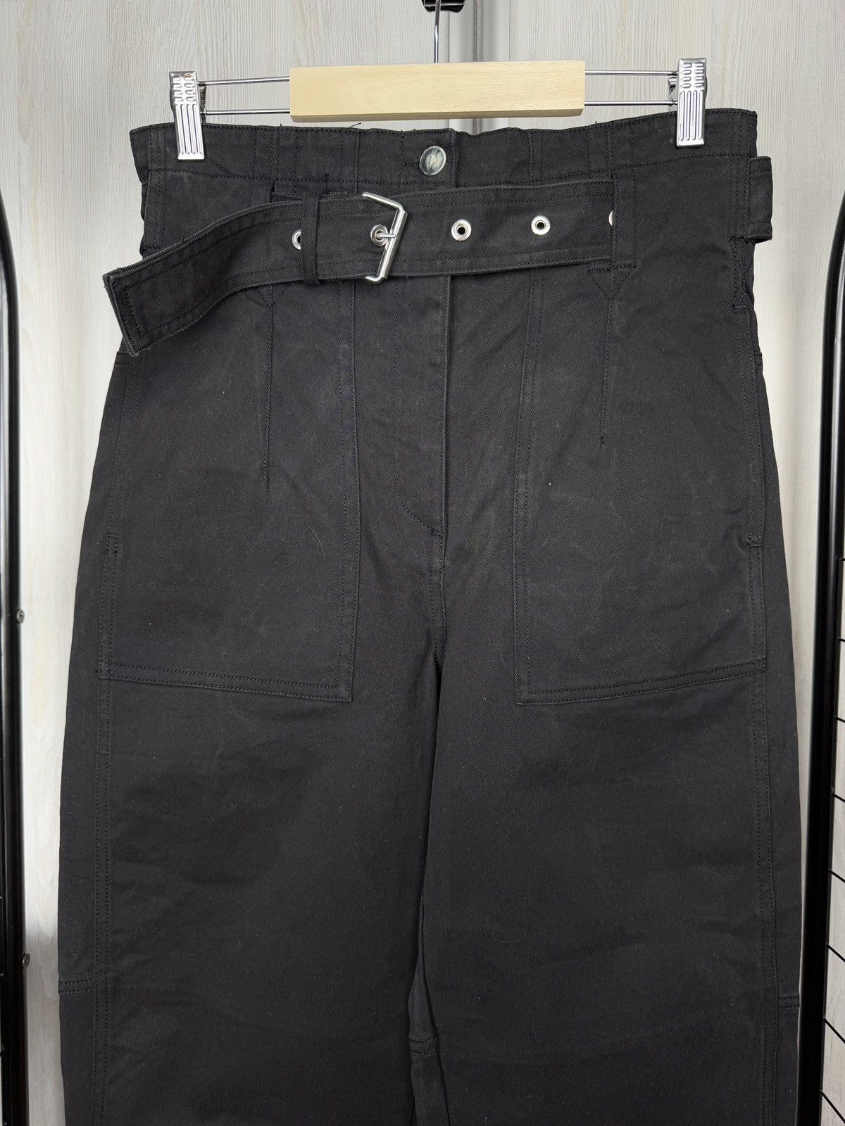 Other Myths Baggy Wide Japanese Style Belted Cotton pants size 40 Size 27" / US 4 / IT 40 - 3 Thumbnail