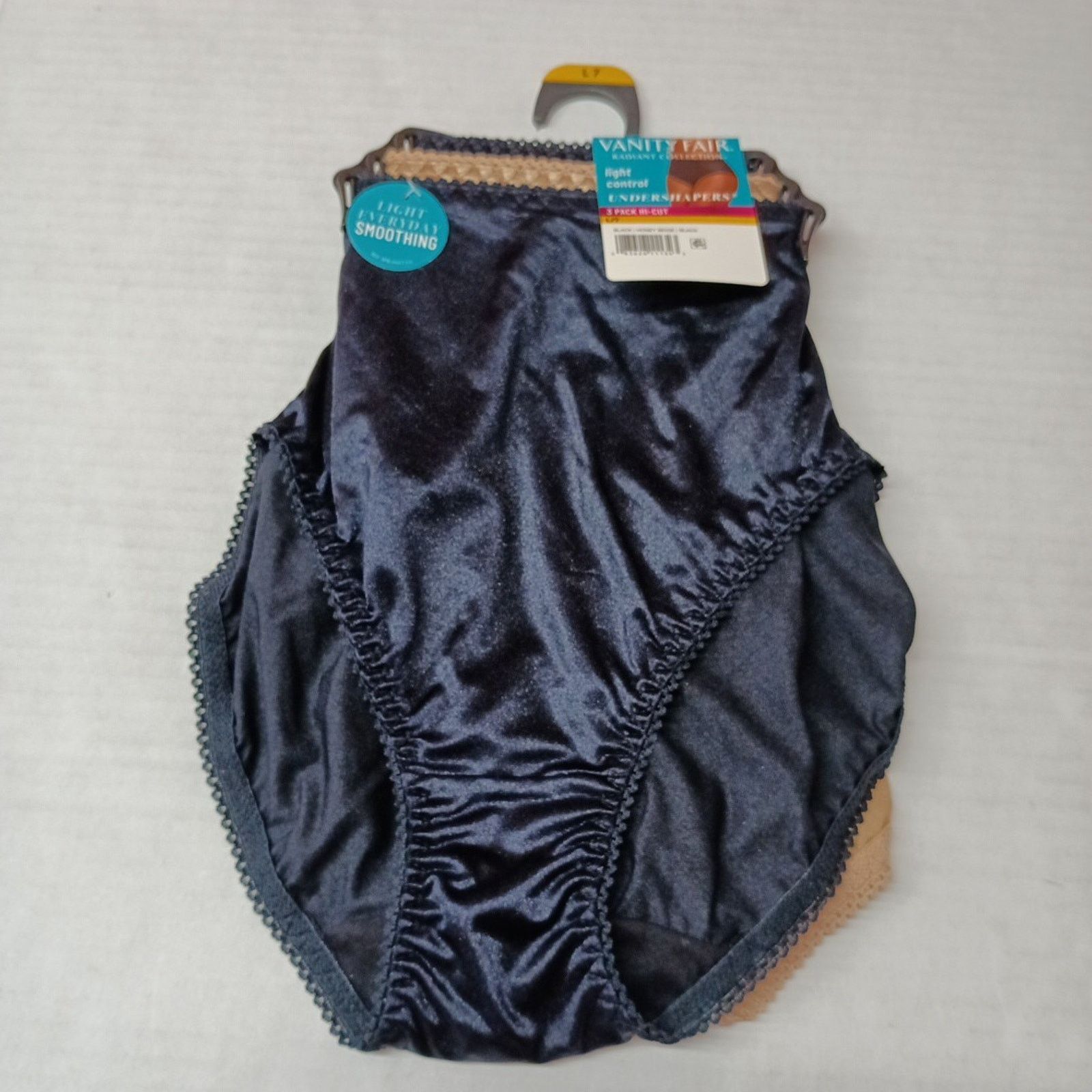 Other VANITY FAIR Women 3-Pair Hi Cut Panties Nylon Size L/7 Size ONE SIZE - 1 Thumbnail