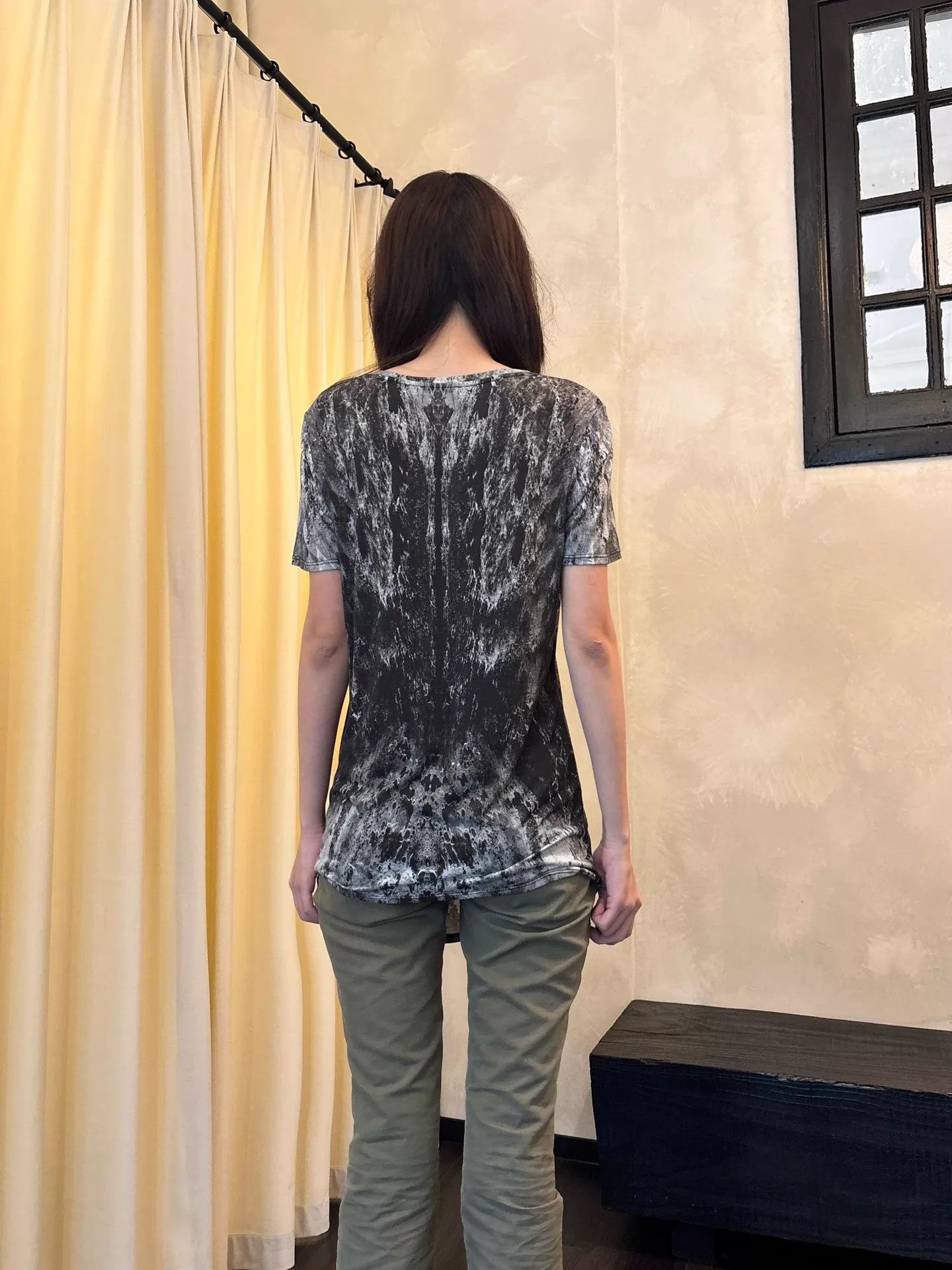 Helmut Lang Helmut Lang Vtg Crewneck Drop-Shoulder Printed SS L Size L / US 10 / IT 46 - 6 Thumbnail