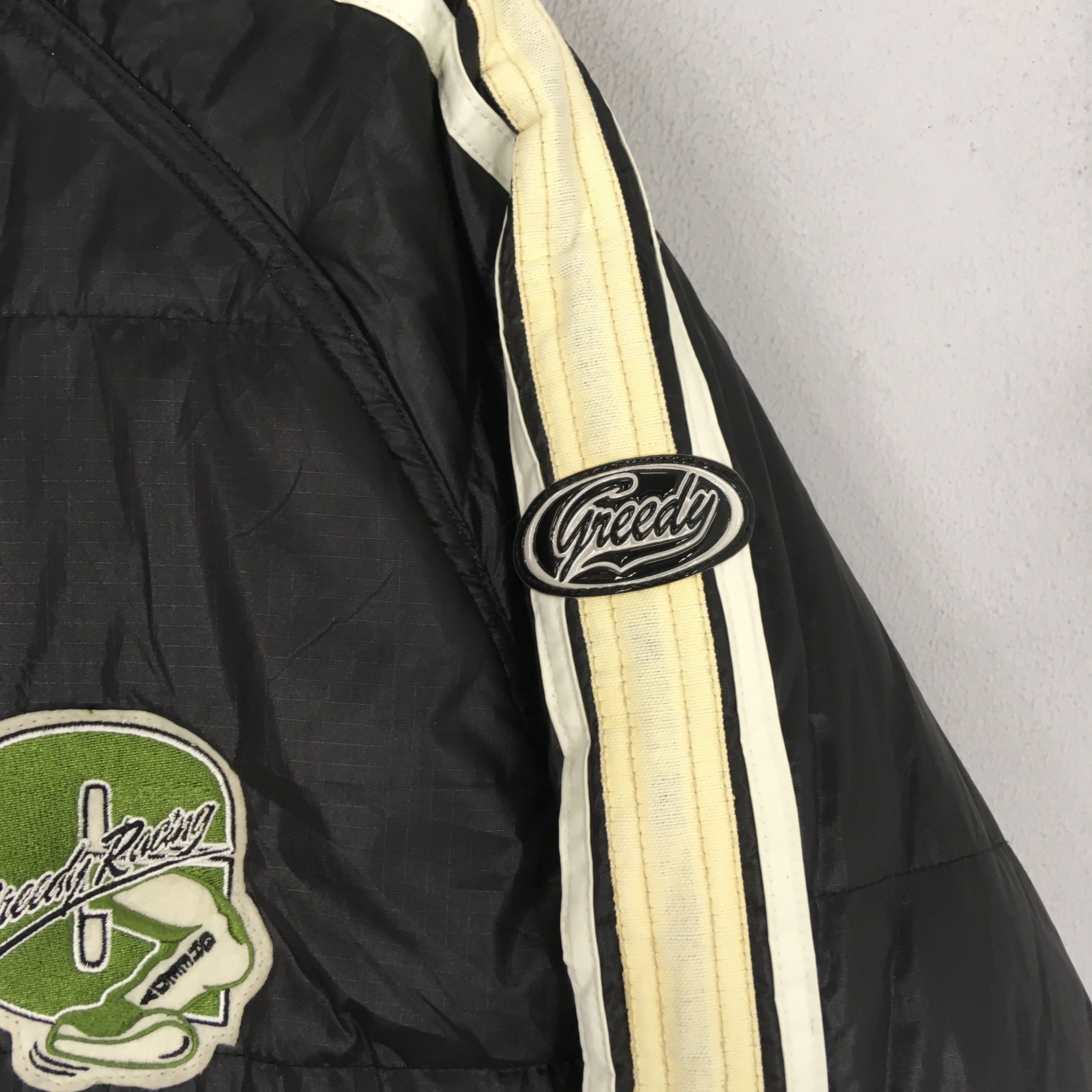 Other Vintage 90's Greedy Motorcycles Racing Thermolite Jacket Size US L / EU 52-54 / 3 - 7 Thumbnail