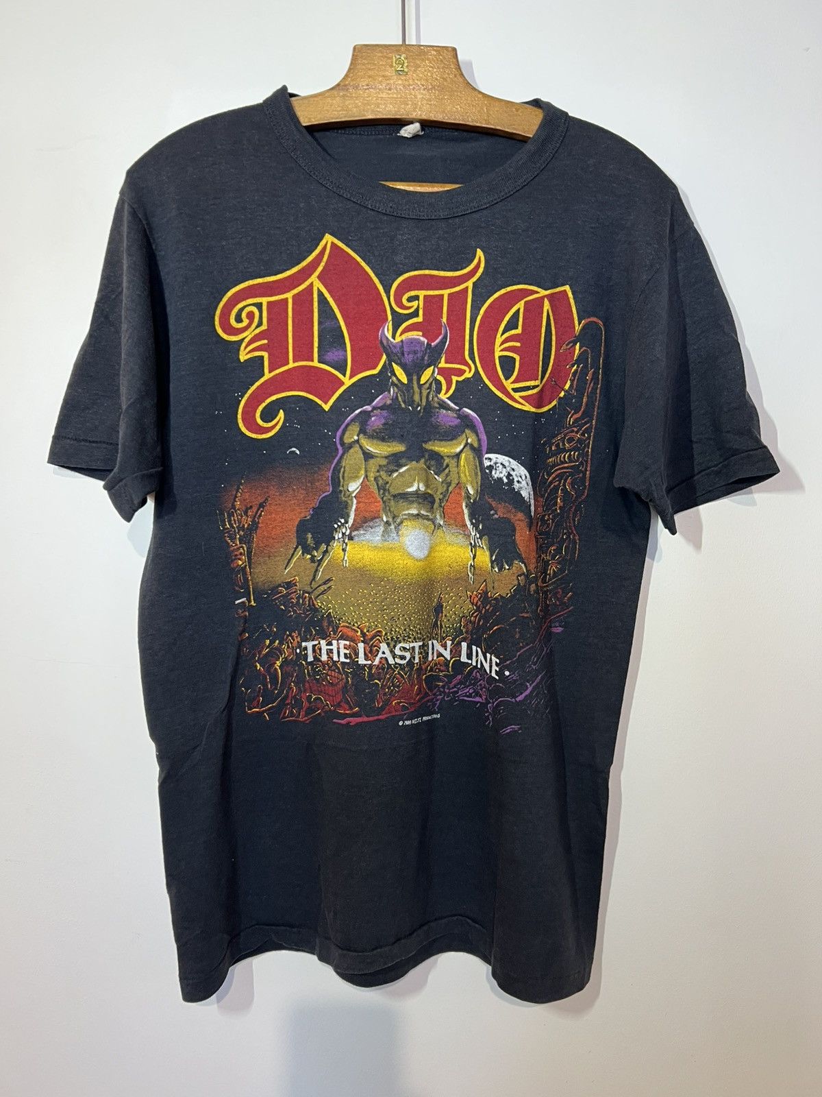 Band Tees Vintage dio last in line tour shirt 80s Size US M / EU 48-50 / 2 - 1 Thumbnail