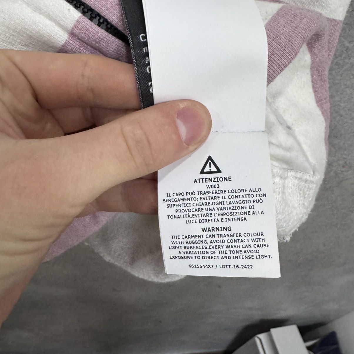 Stone Island Stone Island vest zip-hoodie striped Size US S / EU 44-46 / 1 - 10 Thumbnail