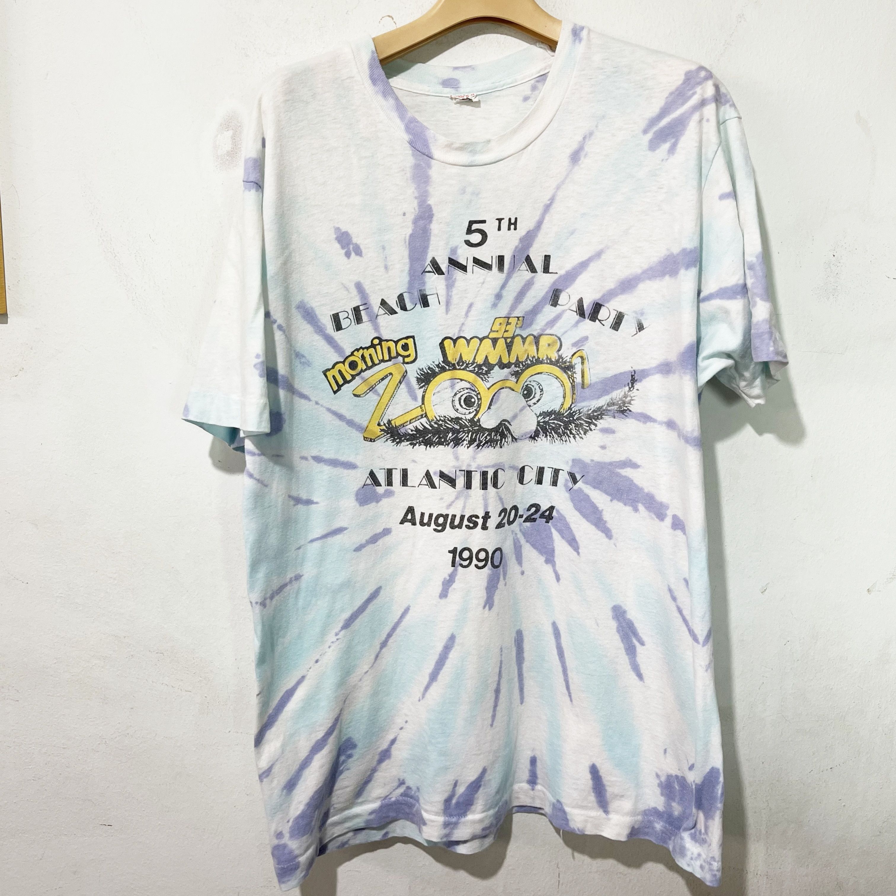 Vintage Vintage 1990 Beach Party Atlantic City Shirt Size US L / EU 52-54 / 3 - 1 Thumbnail