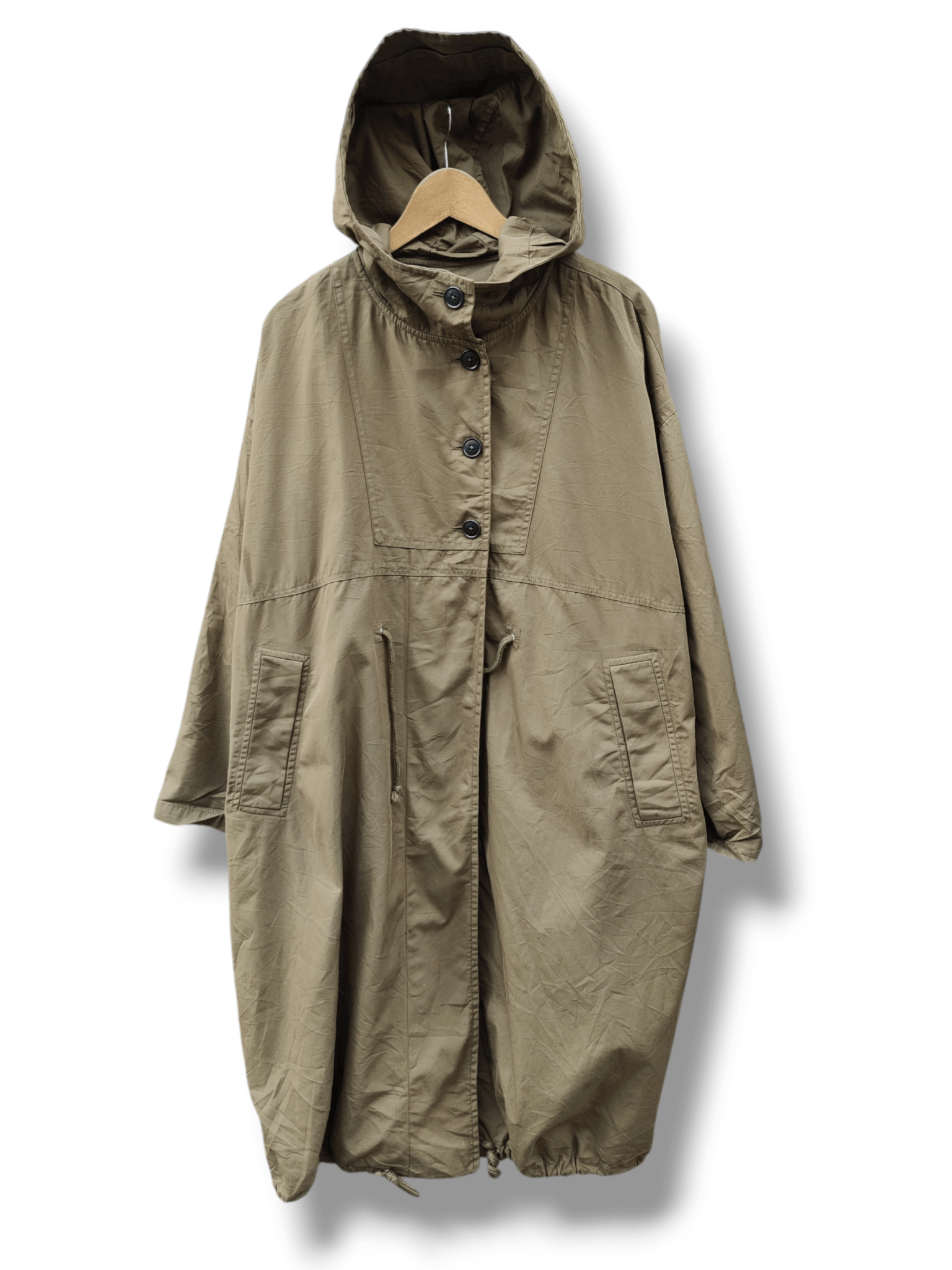 Ciaopanic Vintage KBF Military Green Hooded Long Parka Jacket Size US XL / EU 56 / 4 - 1 Thumbnail