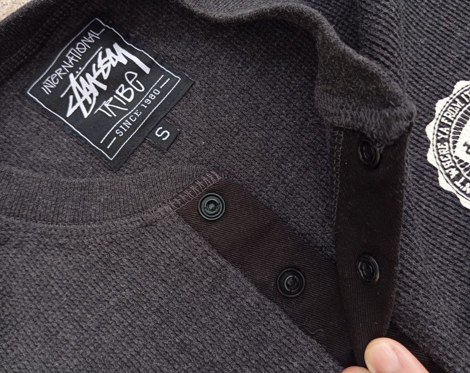Stussy Stussy Tribe 😎 Thermal L/S Shirt 🌬️🌞 Streetwear Size US S / EU 44-46 / 1 - 3 Thumbnail