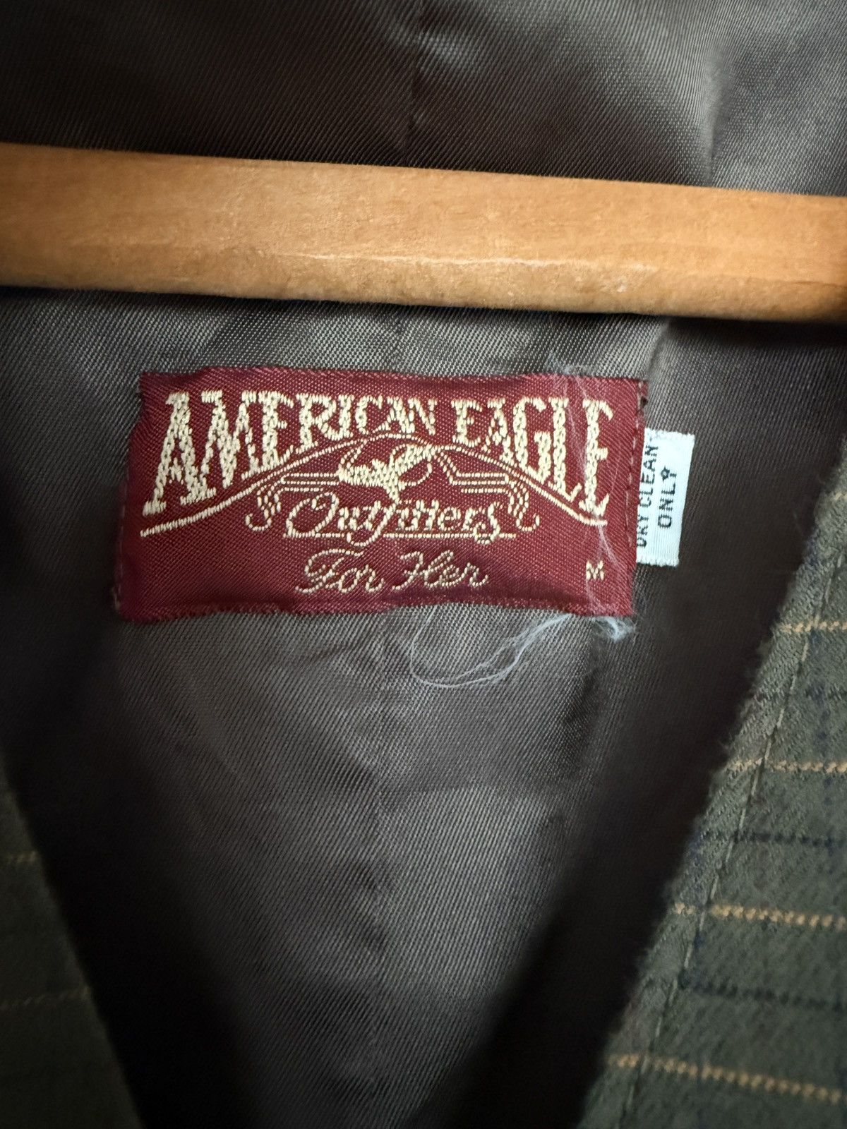 Vintage Vintage 80s American Eagle for Her Striped Waistcoat Vest Size M / US 6-8 / IT 42-44 - 4 Thumbnail