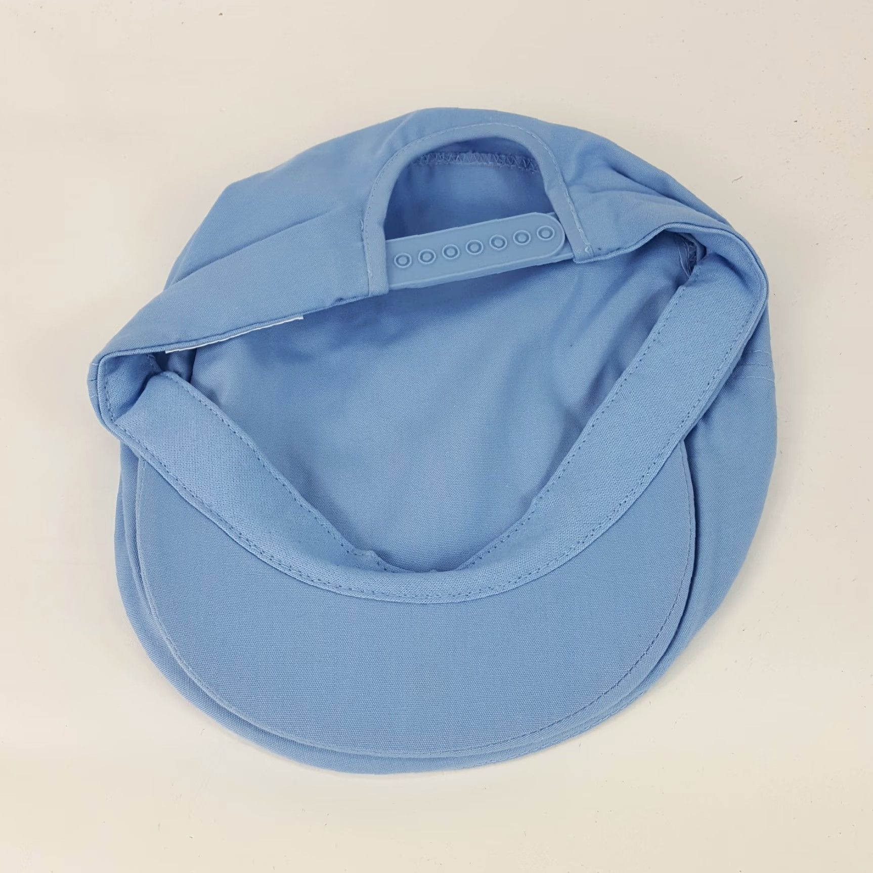 Vintage Vintage 80s Blue Preppy Cabbie Golf Hat Newsboy Gatsby Cap Men One Size Adjustable Newsboy Cap Size ONE SIZE - 5 Thumbnail