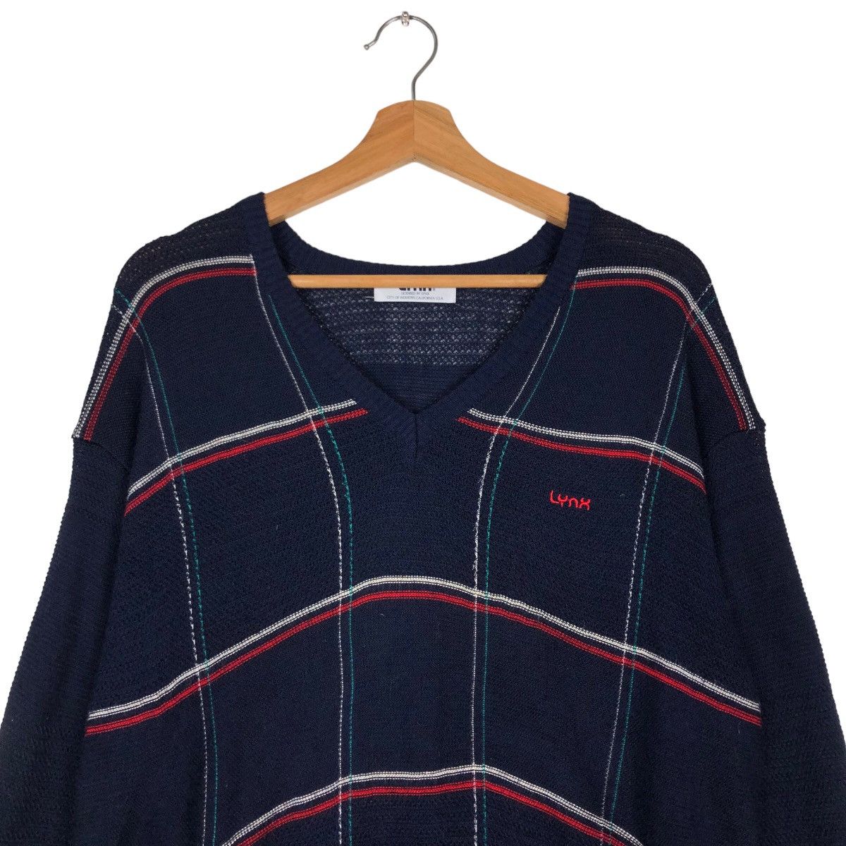 Japanese Brand 🔥Vintage Knit Sweatshirt Lynx Japan Issey Miyake Size US L / EU 52-54 / 3 - 3 Thumbnail