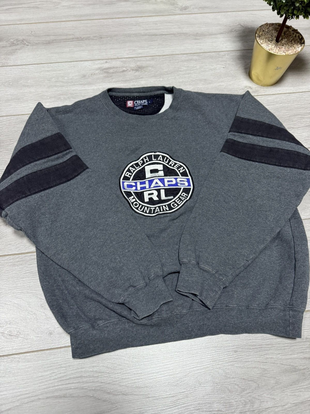 Chaps Ralph Lauren Polo Ralph Lauren Chaps vintage sweatshirt big logo Size US L / EU 52-54 / 3 - 6 Thumbnail