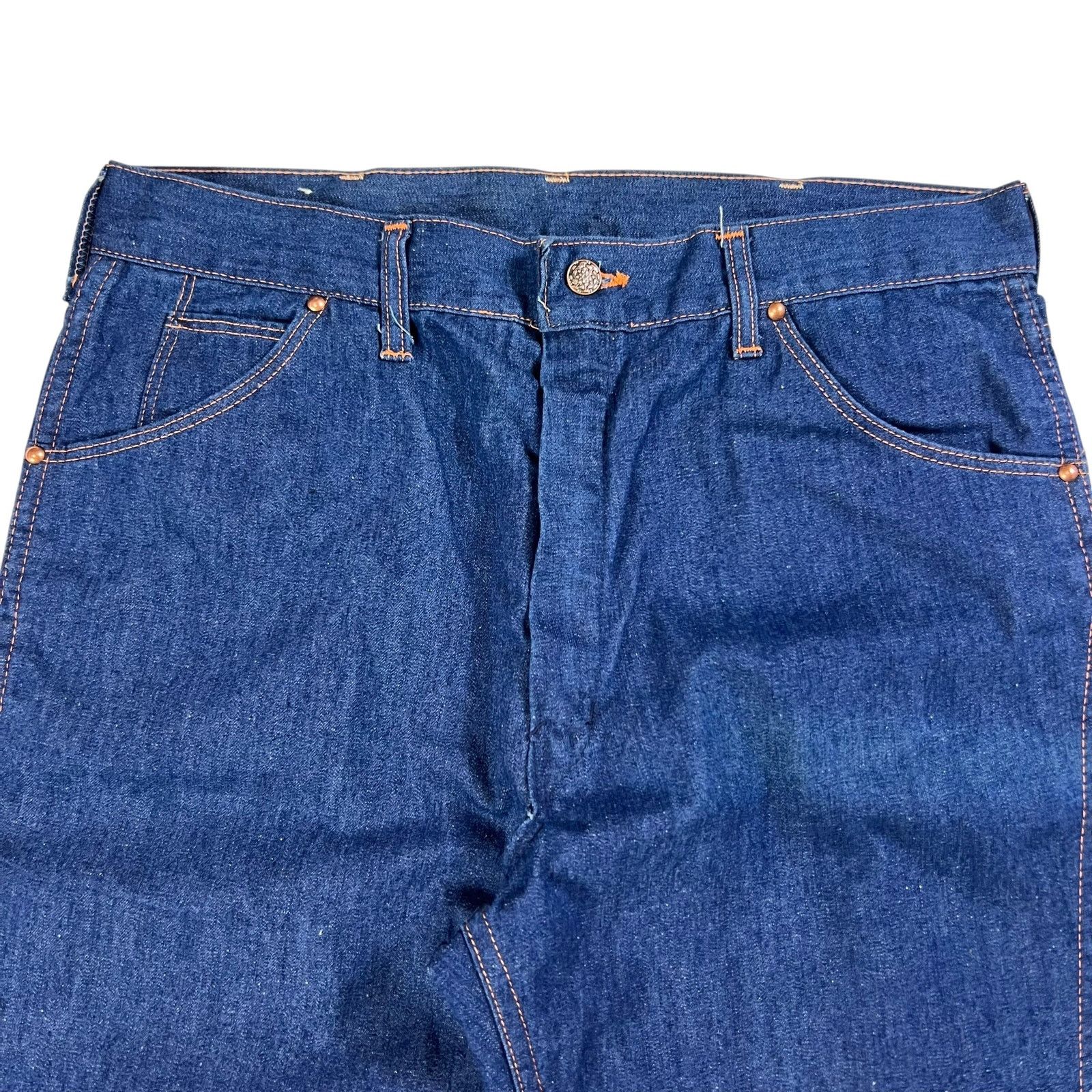 Vintage Vintage 1970s BIG YANK denim jeans (34x28) Size US 34 / EU 50 - 3 Thumbnail
