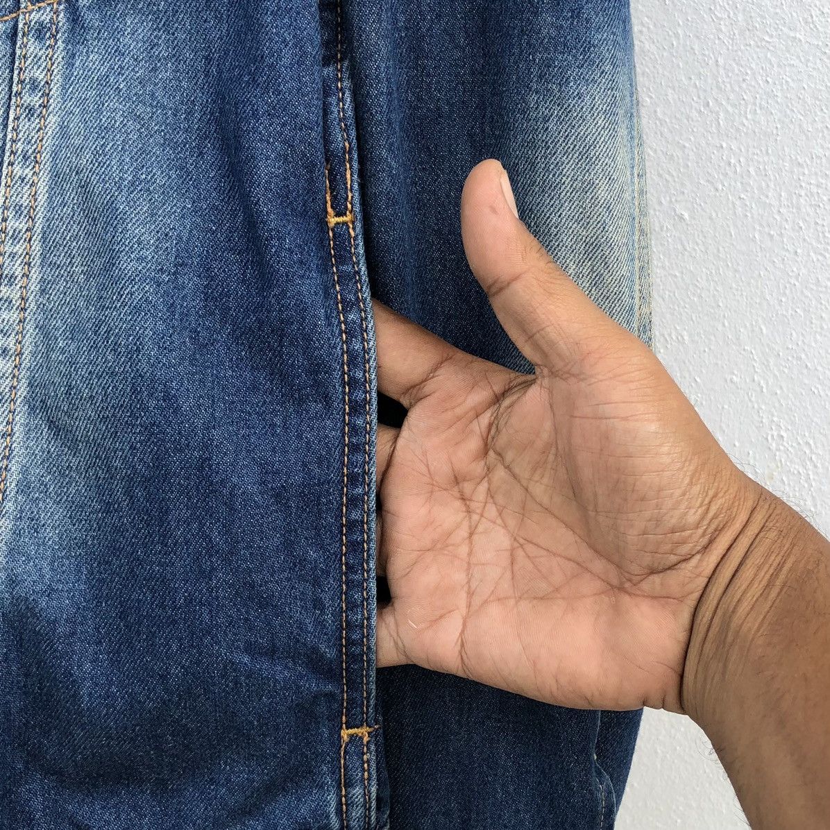 Johnbull Japanese Johnbull Trucker Denim Jacket Size US L / EU 52-54 / 3 - 17 Thumbnail