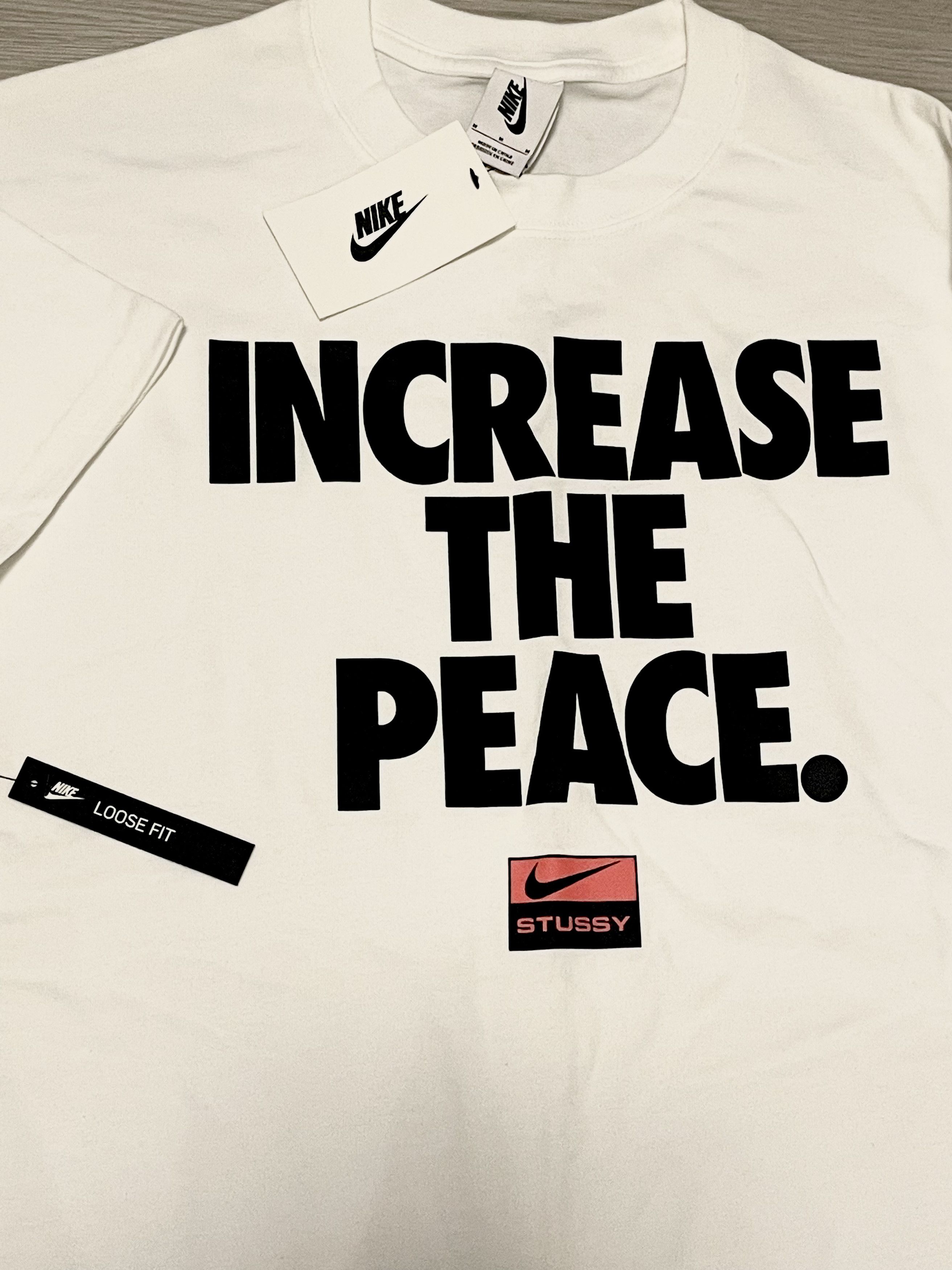 Nike Nike x Stussy Collab Tee Size US M / EU 48-50 / 2 - 2 Thumbnail