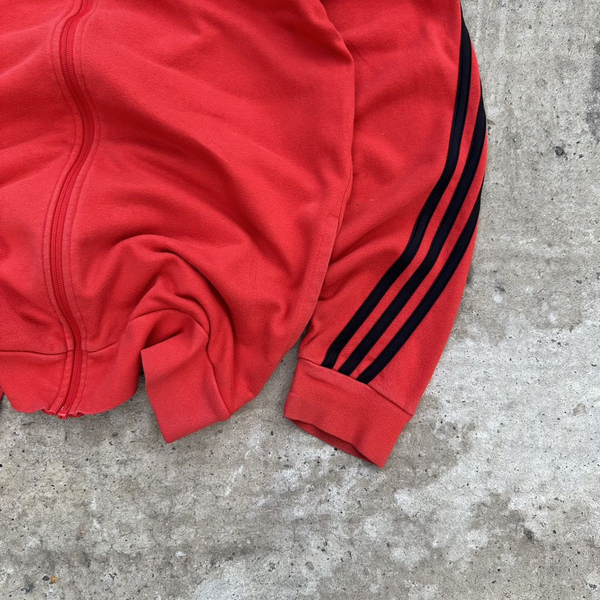 Adidas Style Punk Hype Adidas Zip Hoodie Size XL Trend 00s Y2K Size US XL / EU 56 / 4 - 3 Thumbnail
