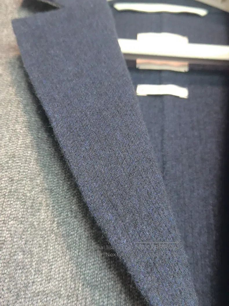 Hermes Hermes Gray Wool Coat Size XXS / US 00 / IT 34 - 5 Thumbnail
