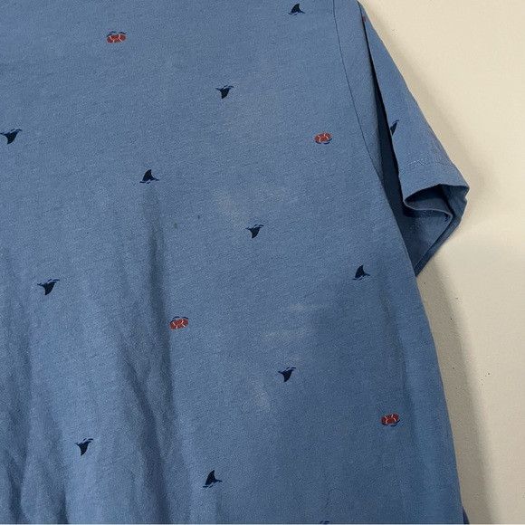 Old Navy Old Navy blue whale dolphin print t-shirt scoop size S Size US S / EU 44-46 / 1 - 3 Thumbnail