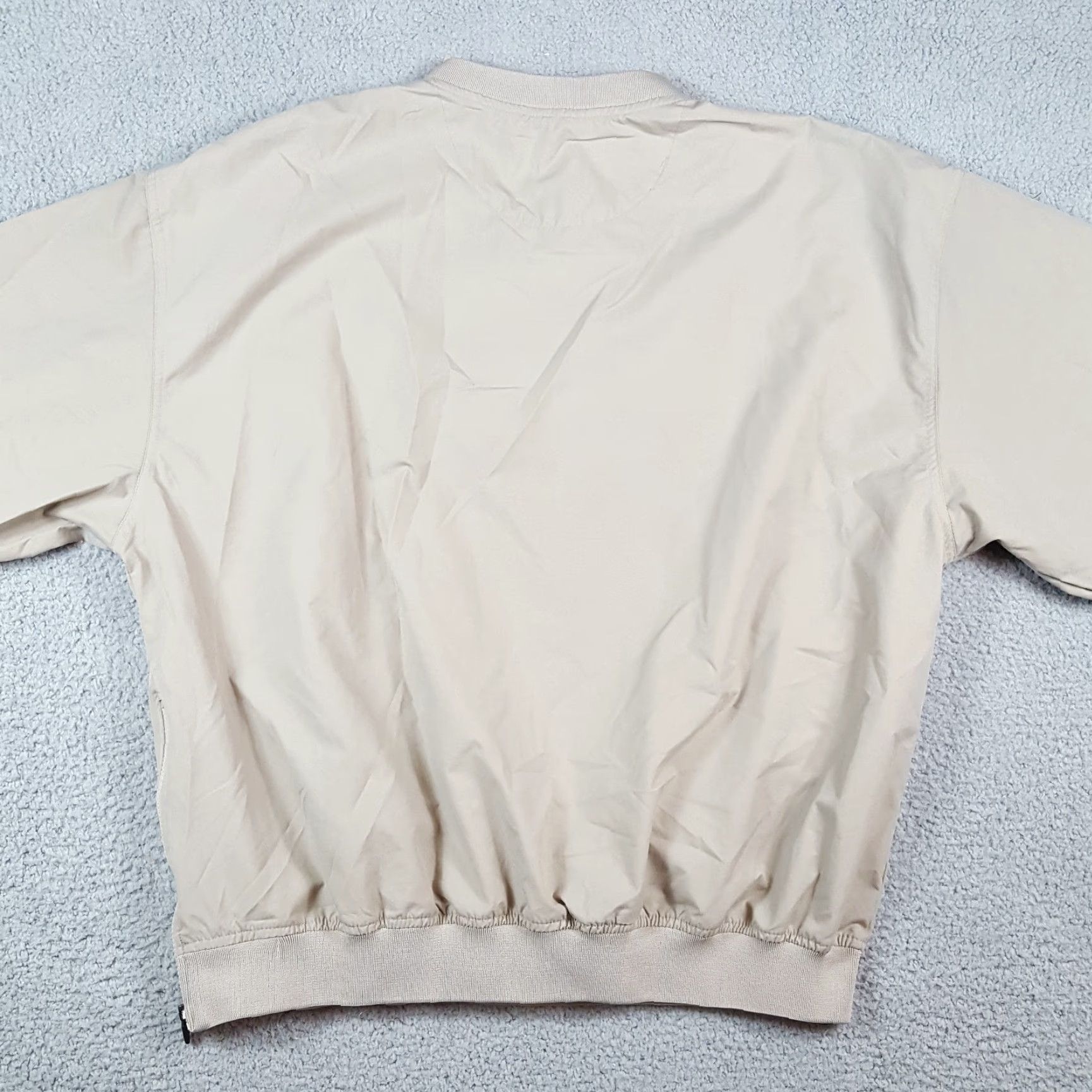 Nike VINTAGE Nike Windbreaker Jacket Mens XL Beige 90s Y2K Sports Outdoor Logo Zipper Full Zip Pockets Size US XL / EU 56 / 4 - 6 Thumbnail