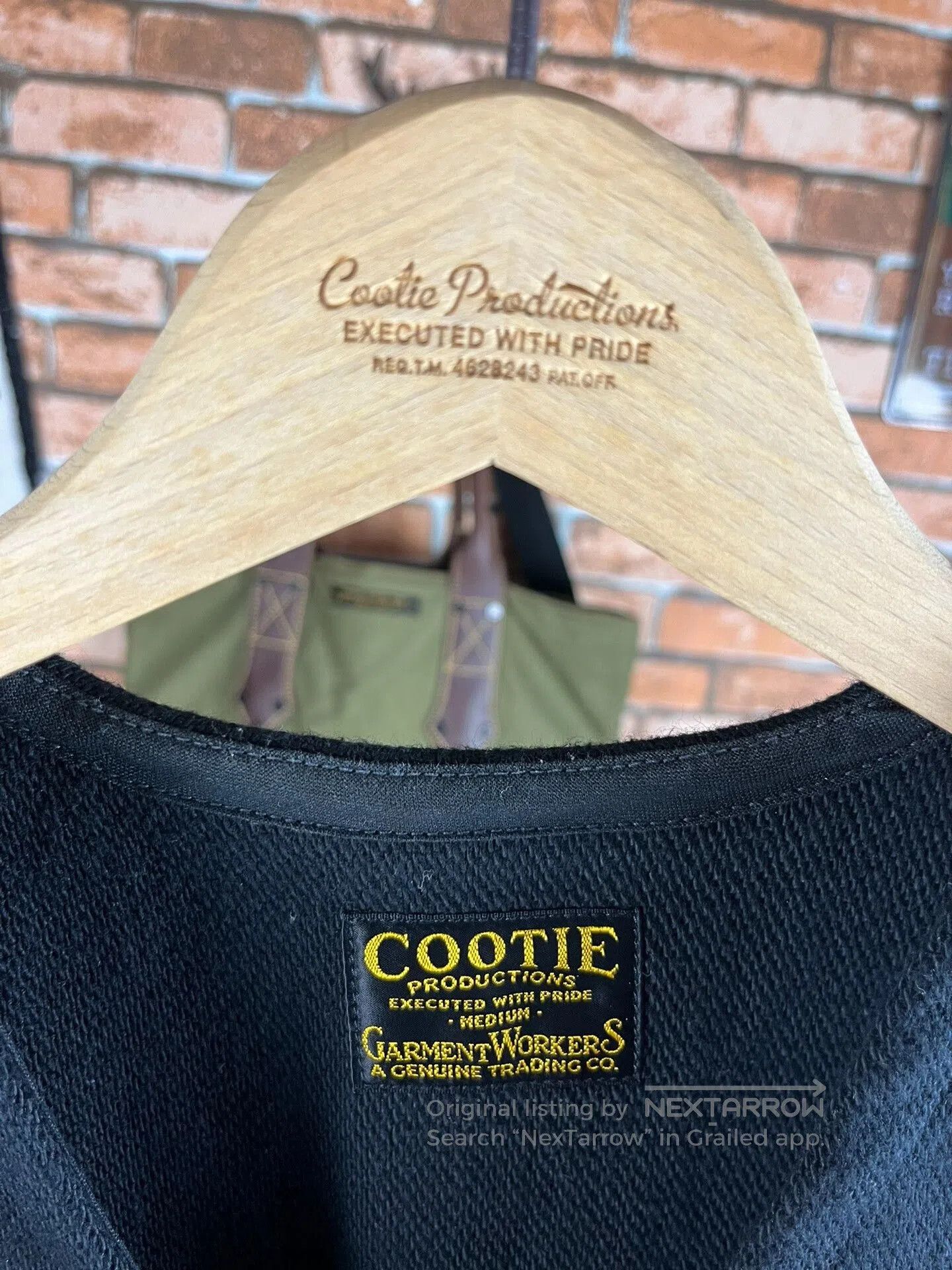 Japanese Brand Cootie Heavy Duty Vest in Black. Size US M / EU 48-50 / 2 - 3 Thumbnail