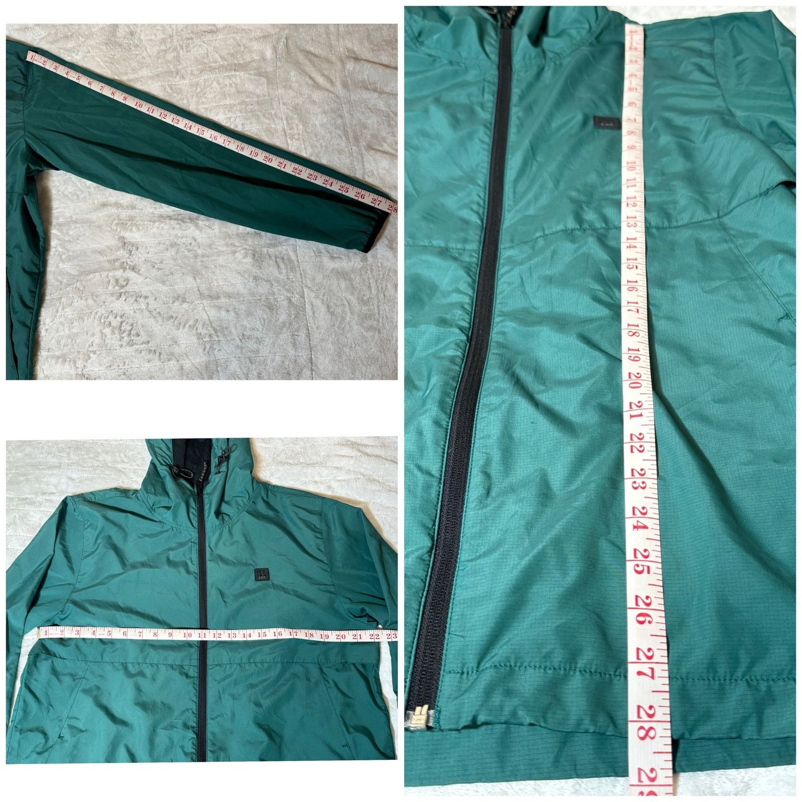 Billabong Billabong A/DIV. Packable Green Jacket Windbreaker Size L Size US L / EU 52-54 / 3 - 6 Thumbnail