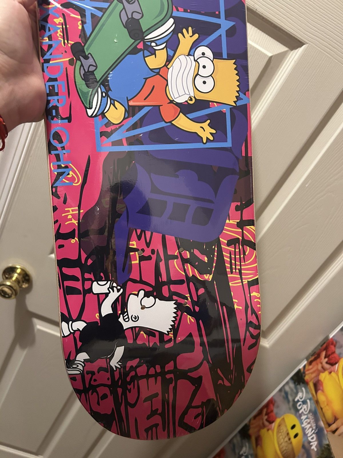 The Simpsons Simpsons Alexander John skate deck Size ONE SIZE - 3 Thumbnail