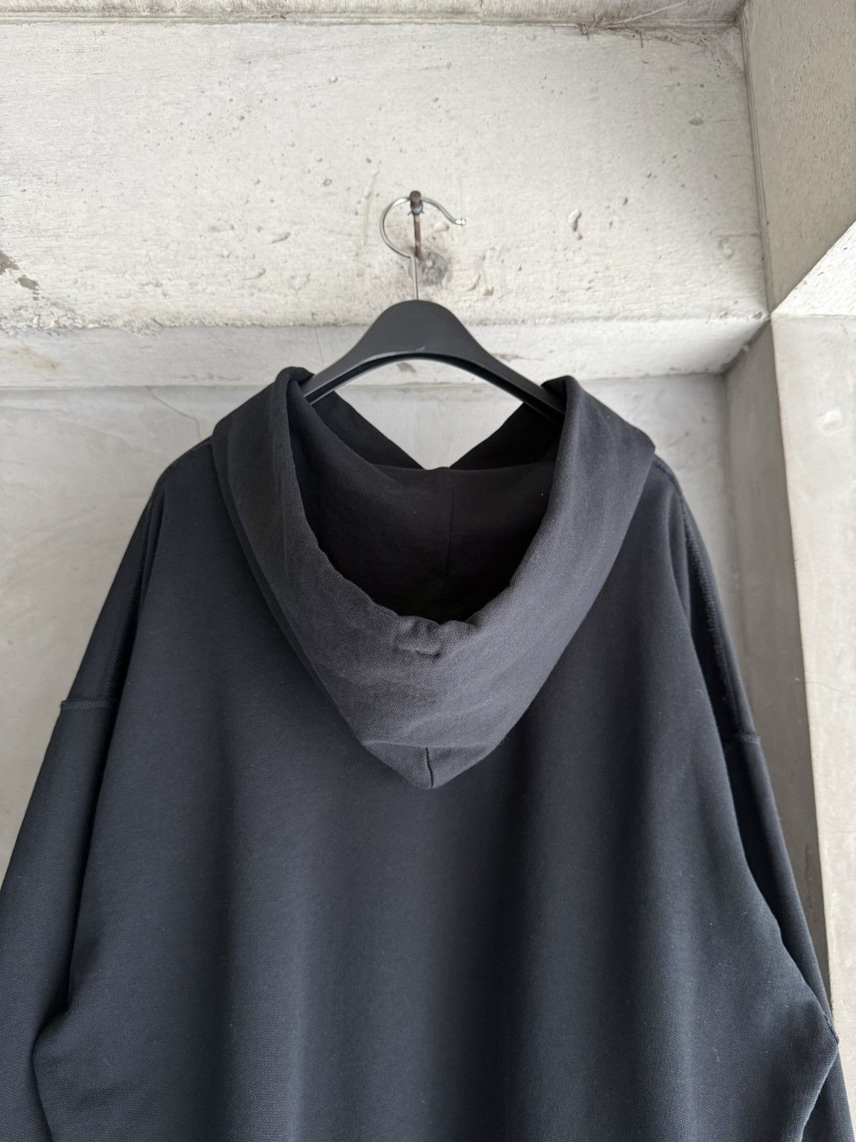 Auralee AURALEE SUPER SOFT SWEAT BIG P/O PARKA BLACK Size US M / EU 48-50 / 2 - 5 Thumbnail