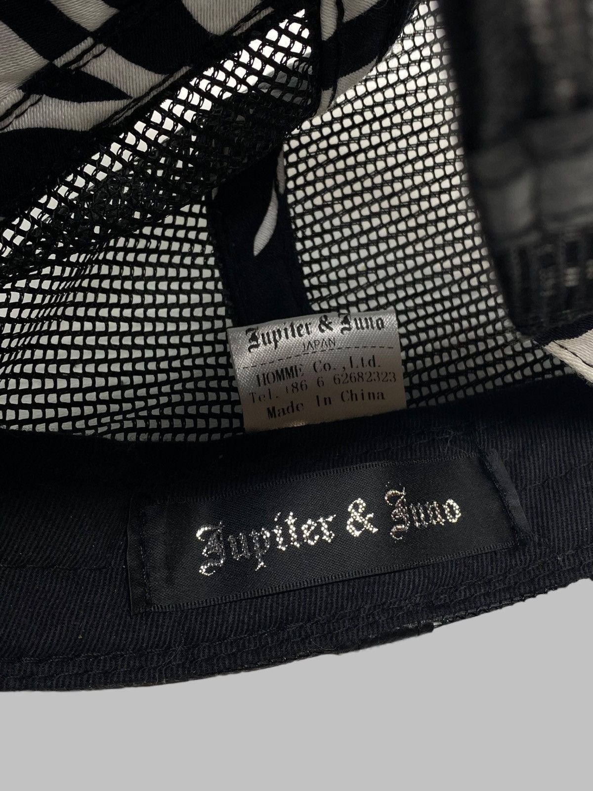 Other Jupiter Juno Rhinestones Skull Mesh Cap 14th Addiction Style Size ONE SIZE - 17 Thumbnail