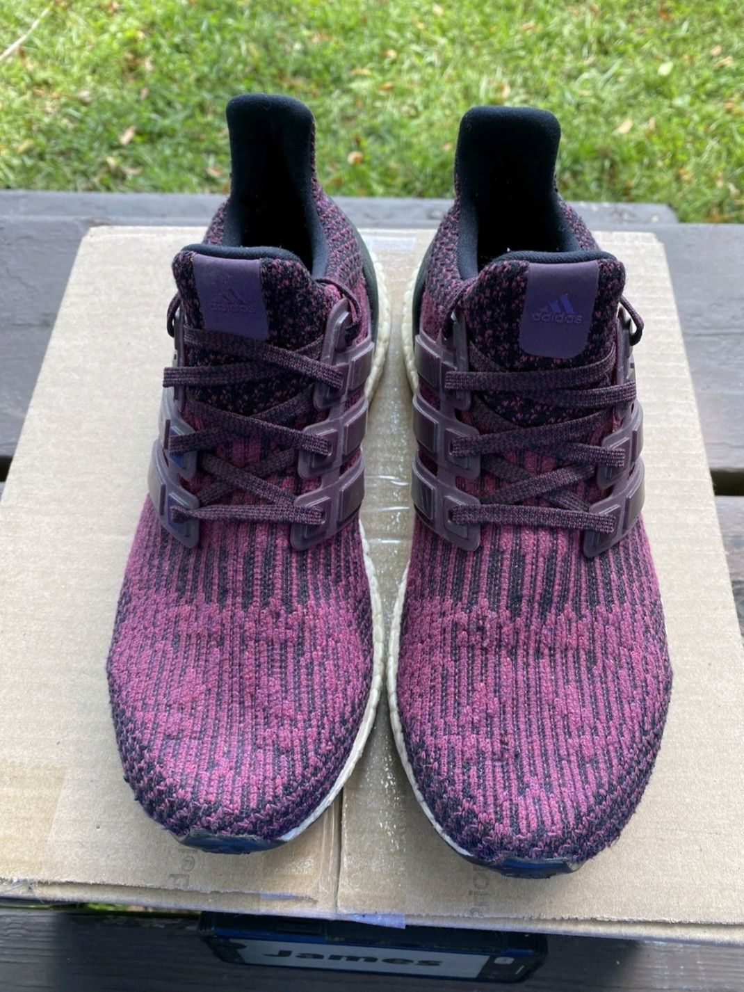 Adidas Wmns Ultraboost 3.0 Red Night S82058 Size 7 Size US 7 / IT 37 - 2 Thumbnail