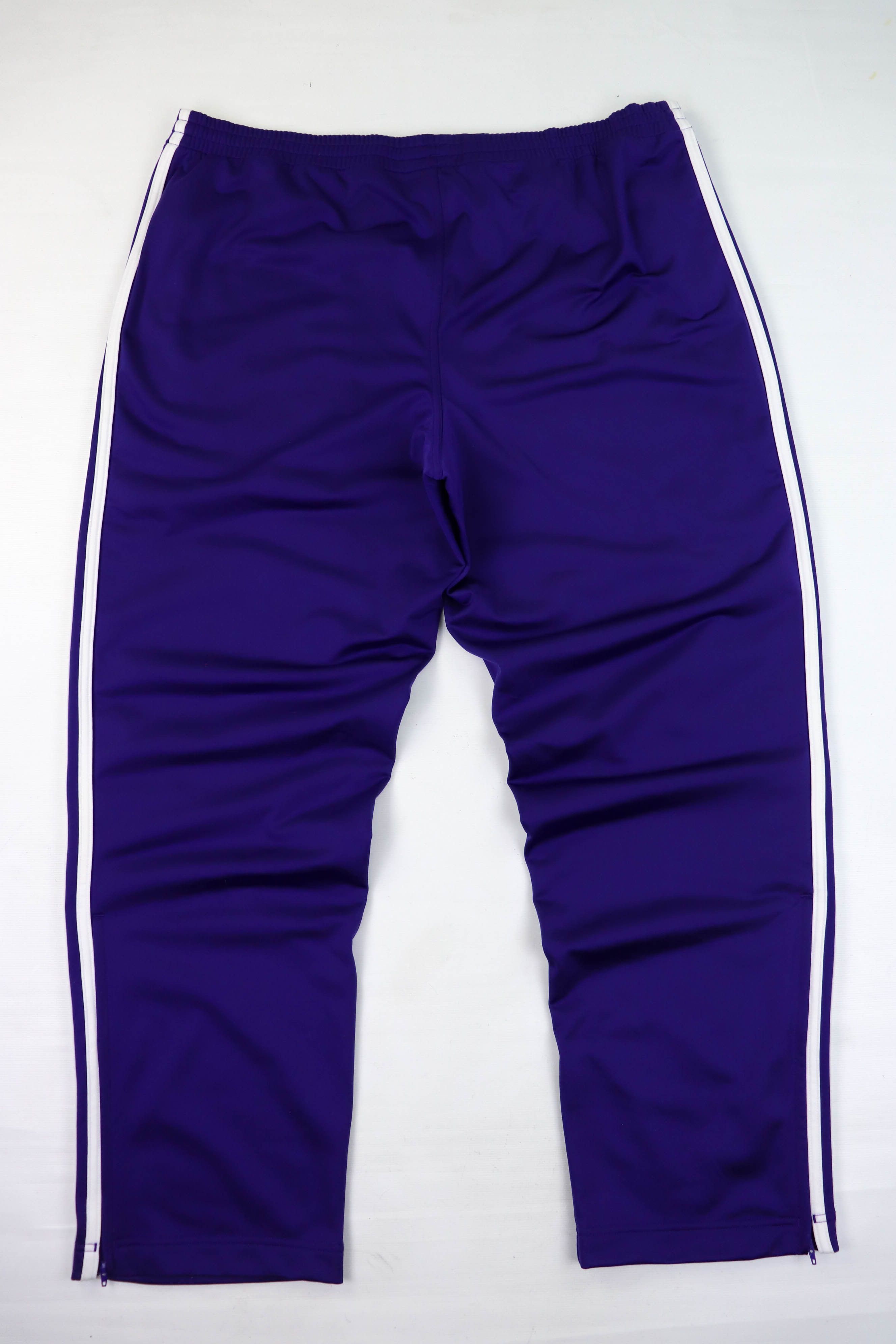 Adidas Adidas 2011 Vintage Three Stripes Purple Track Pants Size US 36 / EU 52 - 2 Thumbnail