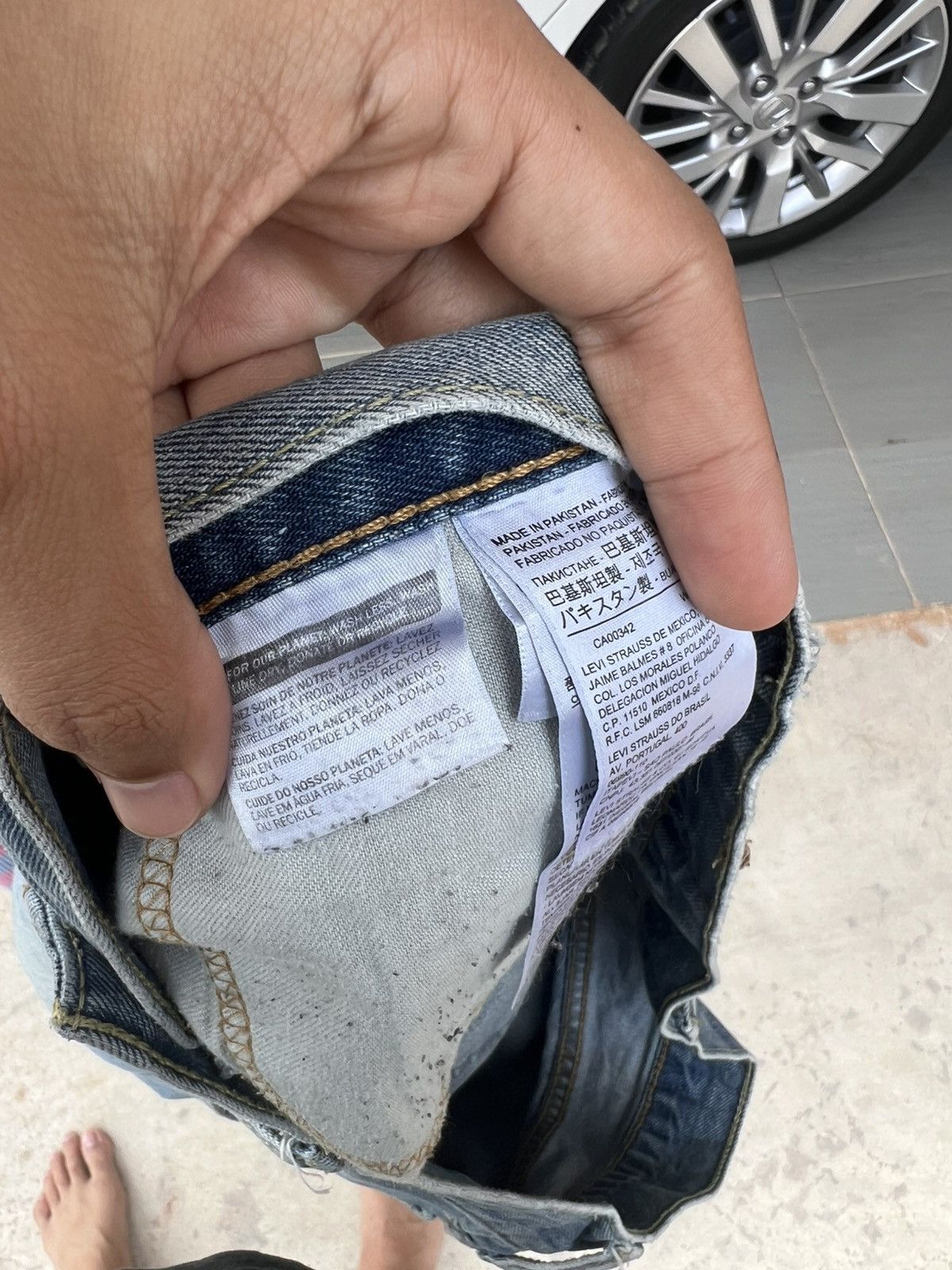 Levi's Levis Short Distressed Denim Size US 36 / EU 52 - 6 Thumbnail