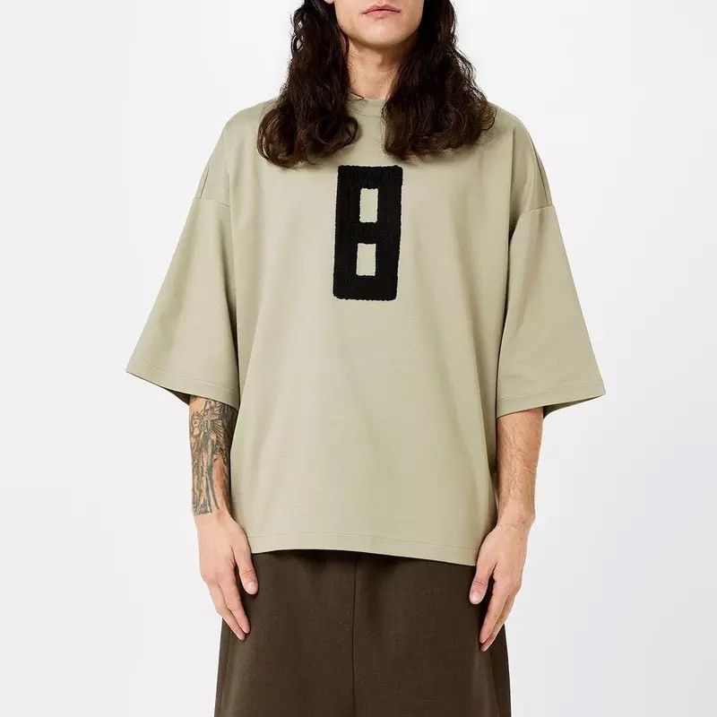 Fear of God Fear Of God 8th Milano Embroidered Jersey T Shirt Oversized Size US M / EU 48-50 / 2 - 1 Thumbnail