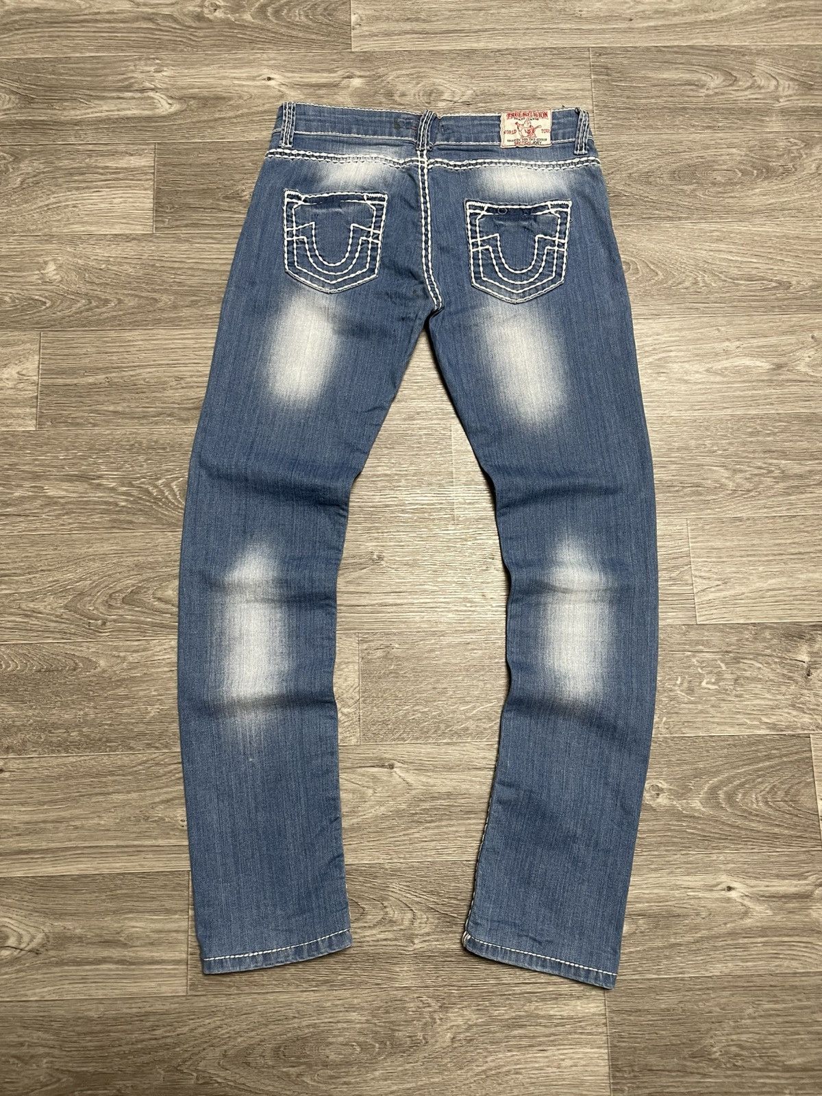 True Religion Vintage True Religion Blue Skinny Fit Jeans Y2K Size US 31 - 1 Thumbnail
