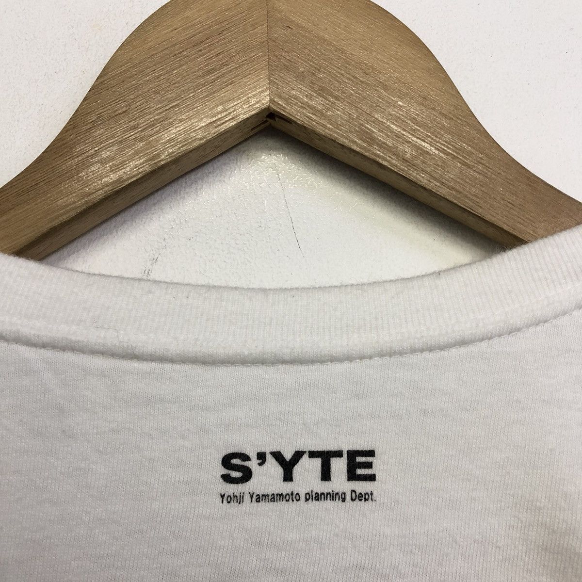 Yohji Yamamoto Yohji Yamamoto S’YTE Planning Dept Signature Tshirt Size US L / EU 52-54 / 3 - 9 Thumbnail