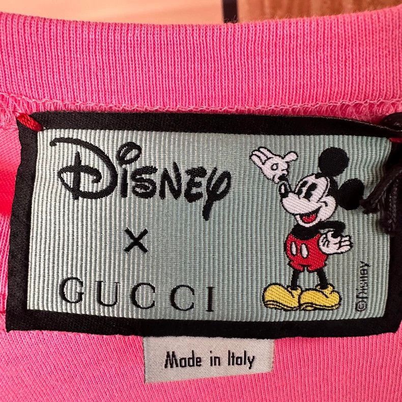 Gucci Gucci Disney Pink Mickey Mouse TShirt-2505 Size S / US 4 / IT 40 - 4 Thumbnail