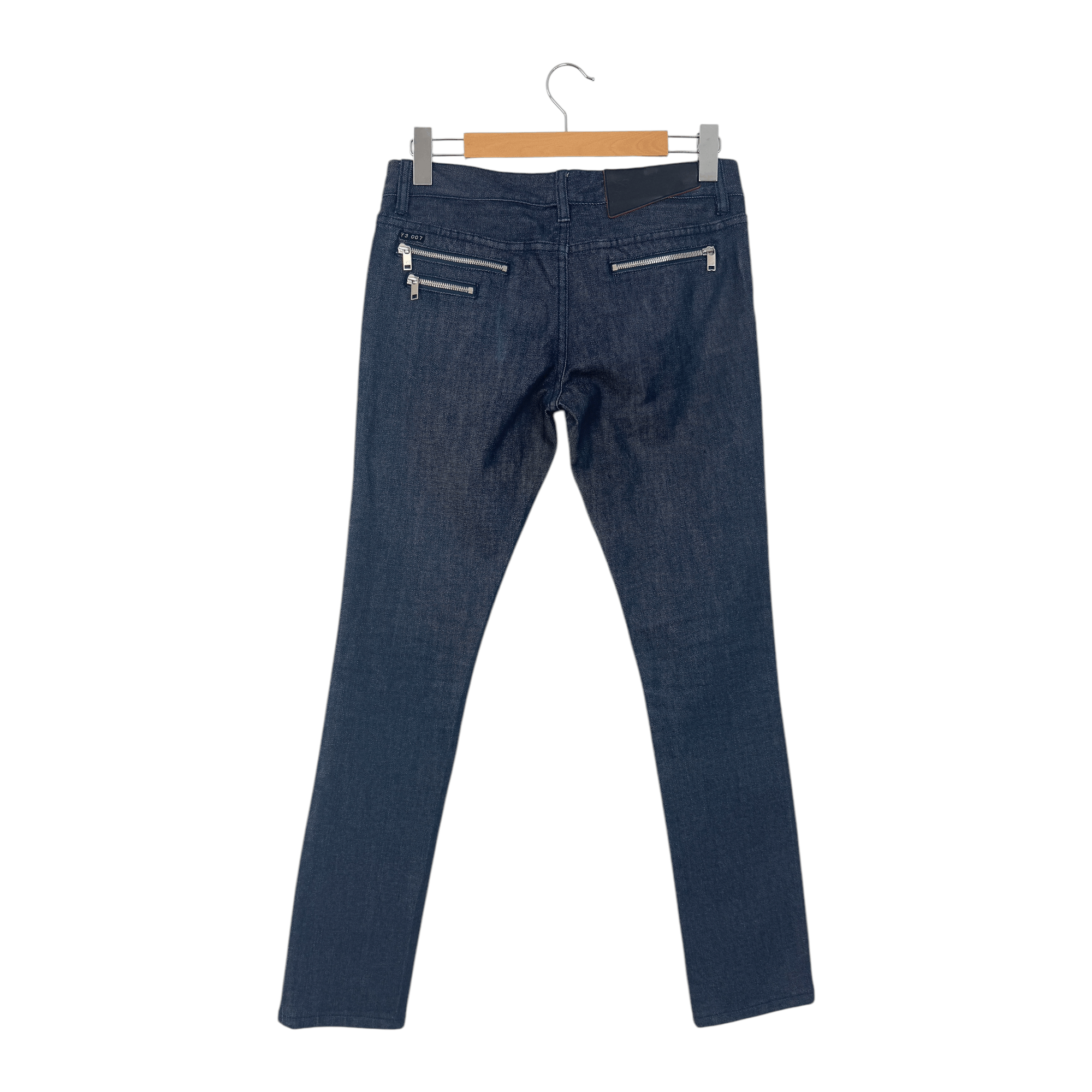 Y-3 jeans with zip pocket at the back Size 28" / US 6 / IT 42 - 2 Thumbnail