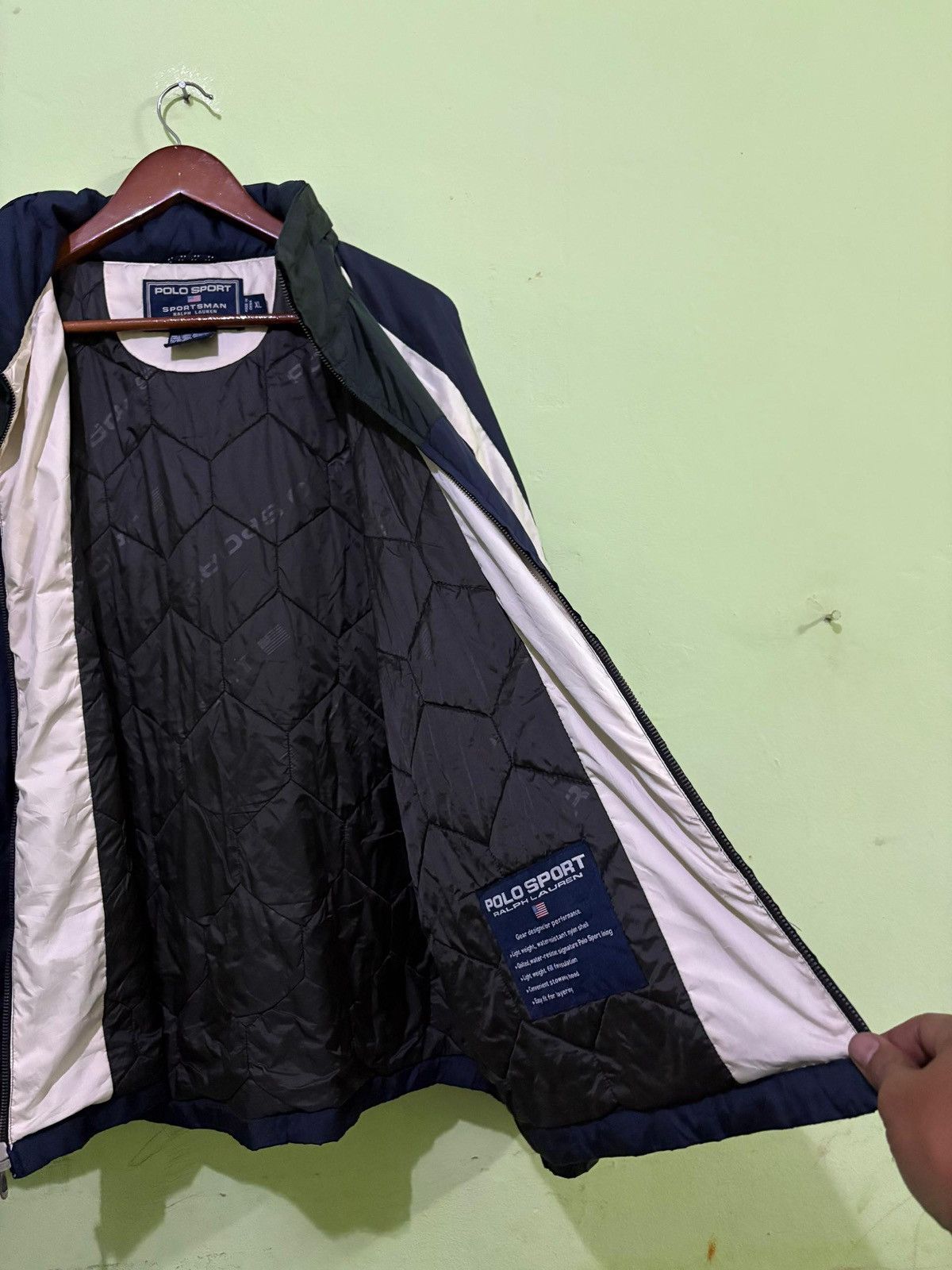 Polo Ralph Lauren × Vintage Vtg 90's Polo Sport Ralph Lauren Jacket 90’s Style Size US XL / EU 56 / 4 - 5 Thumbnail
