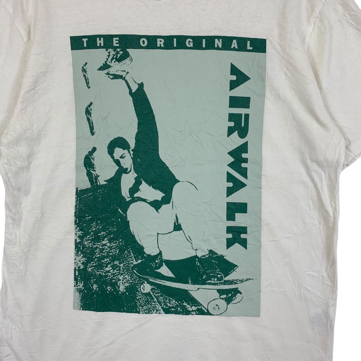 Airwalk Vintage AIRWALK SKATEBOARD THE ORIGINAL Tee Shirt Top Size US L / EU 52-54 / 3 - 3 Thumbnail