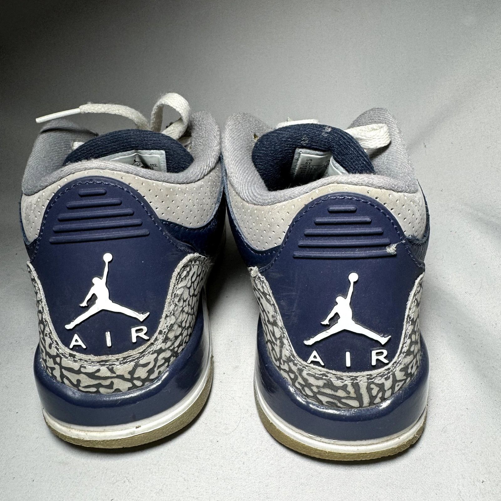 Jordan Brand × Nike Size 6 - Nike Air Jordan 3 Retro GS Georgetown Men's Shoes Size US 6 / EU 39 - 5 Thumbnail