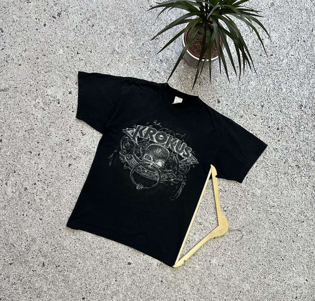 Band Tees × Vintage Vintage Krokus Hoodoo Tour 2010 Rock Band Retro T-Shirt Size US L / EU 52-54 / 3 - 1 Thumbnail