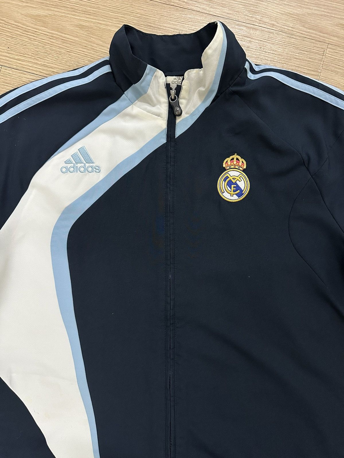 Adidas Vintage 2007 Adidas Real Madrid Training Tracksuit Full Set Size US M / EU 48-50 / 2 - 6 Thumbnail